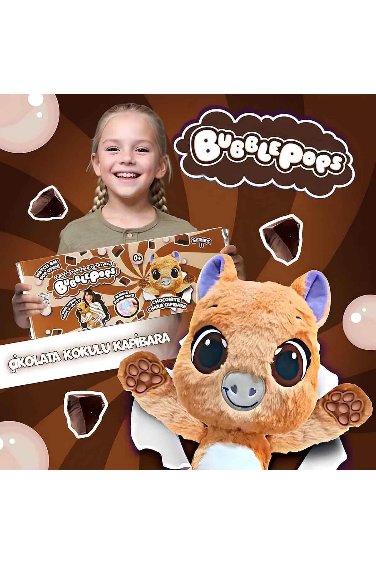 Sunman Bubble Pops Kokulu Peluş S1 (Çikolatalı Kokulu)