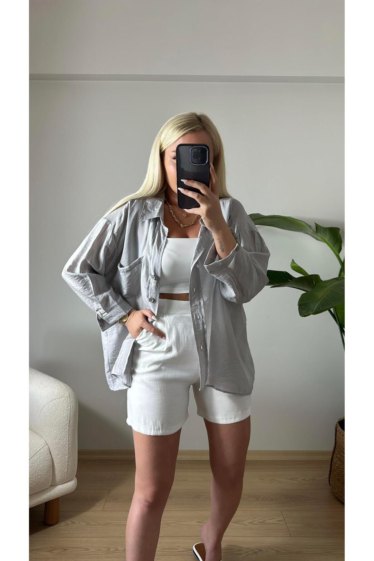 Acar Boutique Cepli Ayrobin Gömlek