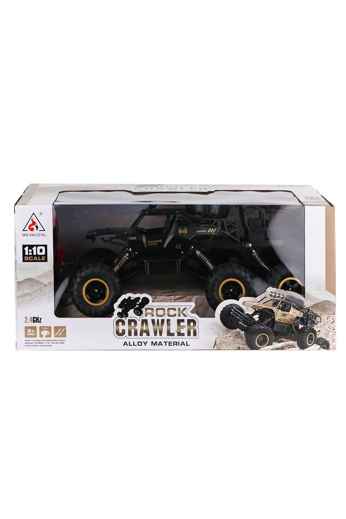 melfxxl eticaret 2089 6 Teker Metal Dev Rock Crawler 1:10 -Gepettoys