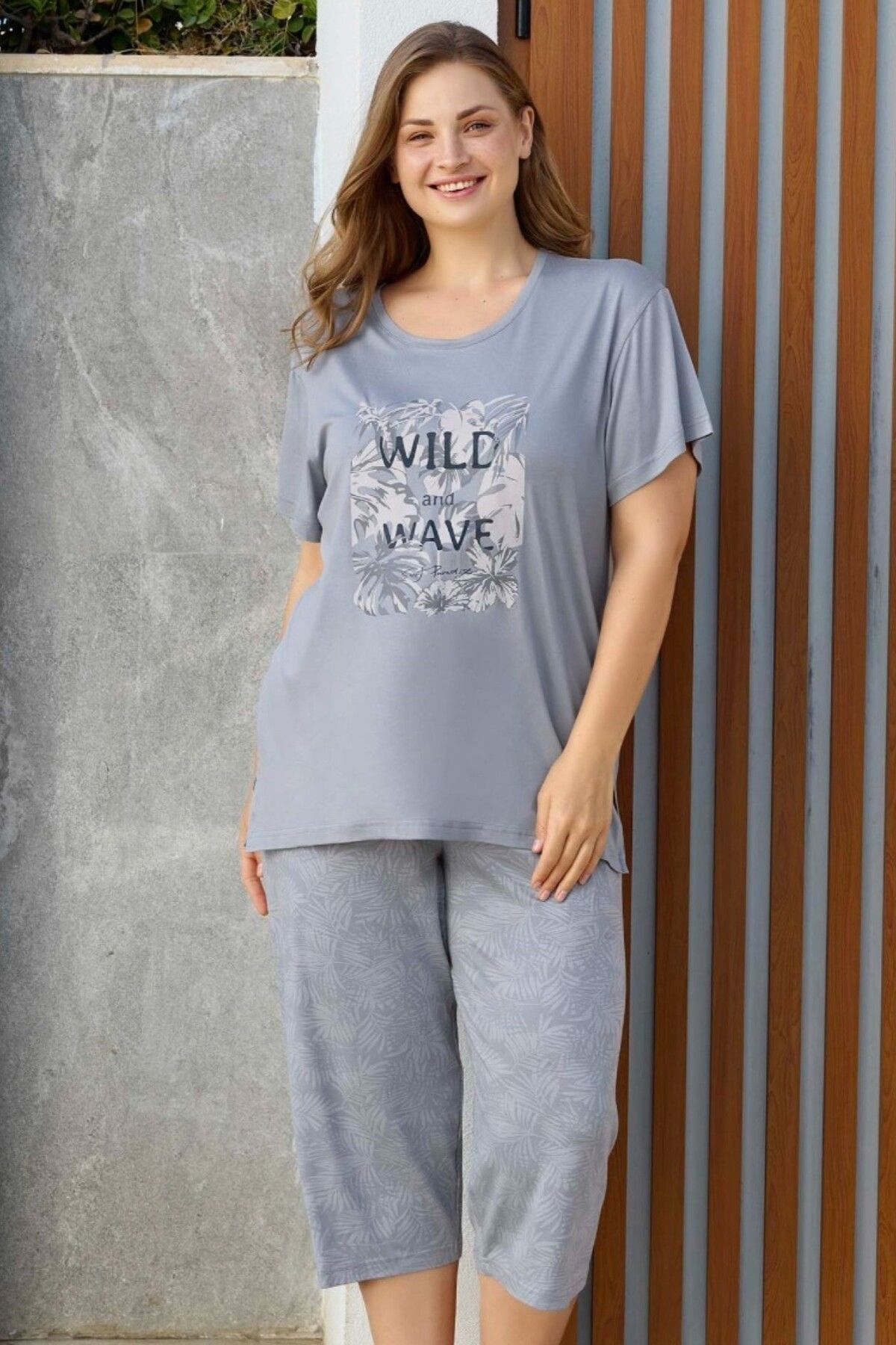 Aydoğan Kadın Pijama Takımı Kapri & Bermuda