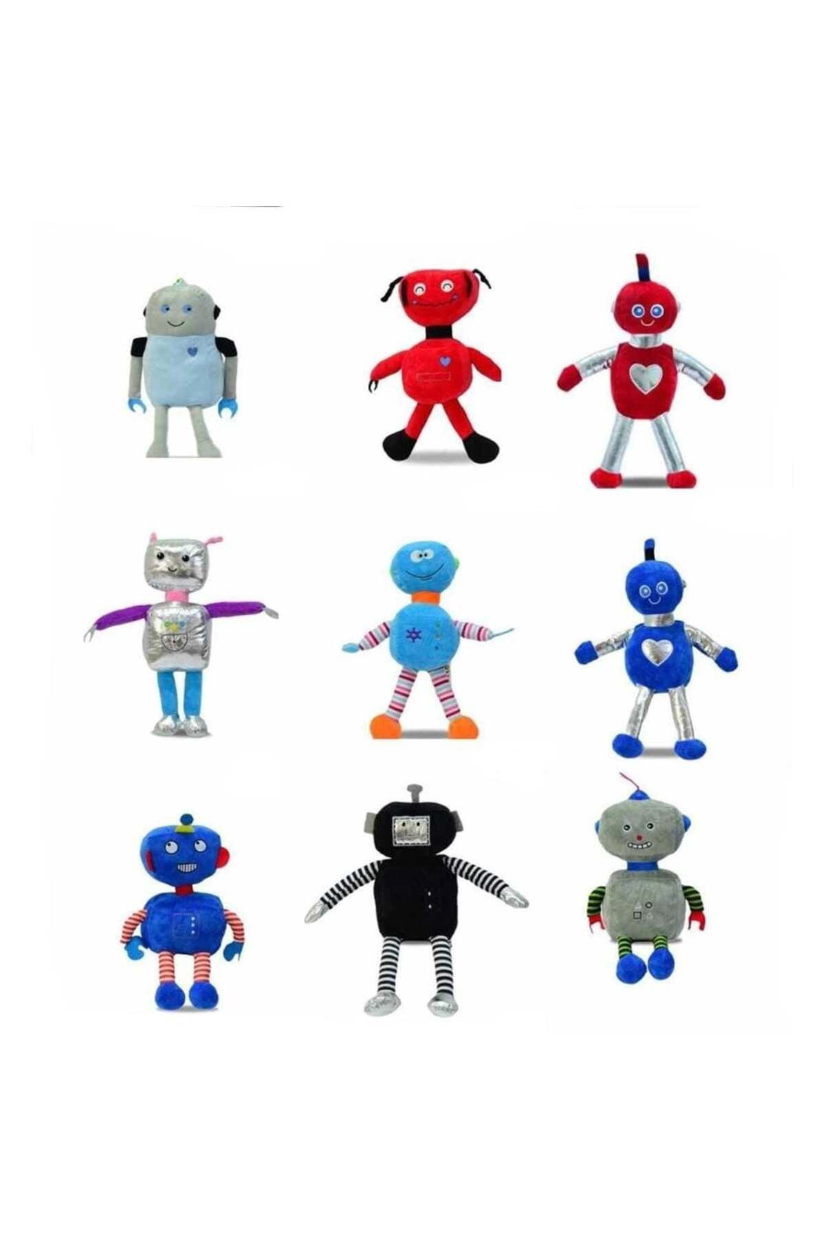 Epilons 62895 Peluş 35 cm Robotlar -1 adet stokta olan gönderilir