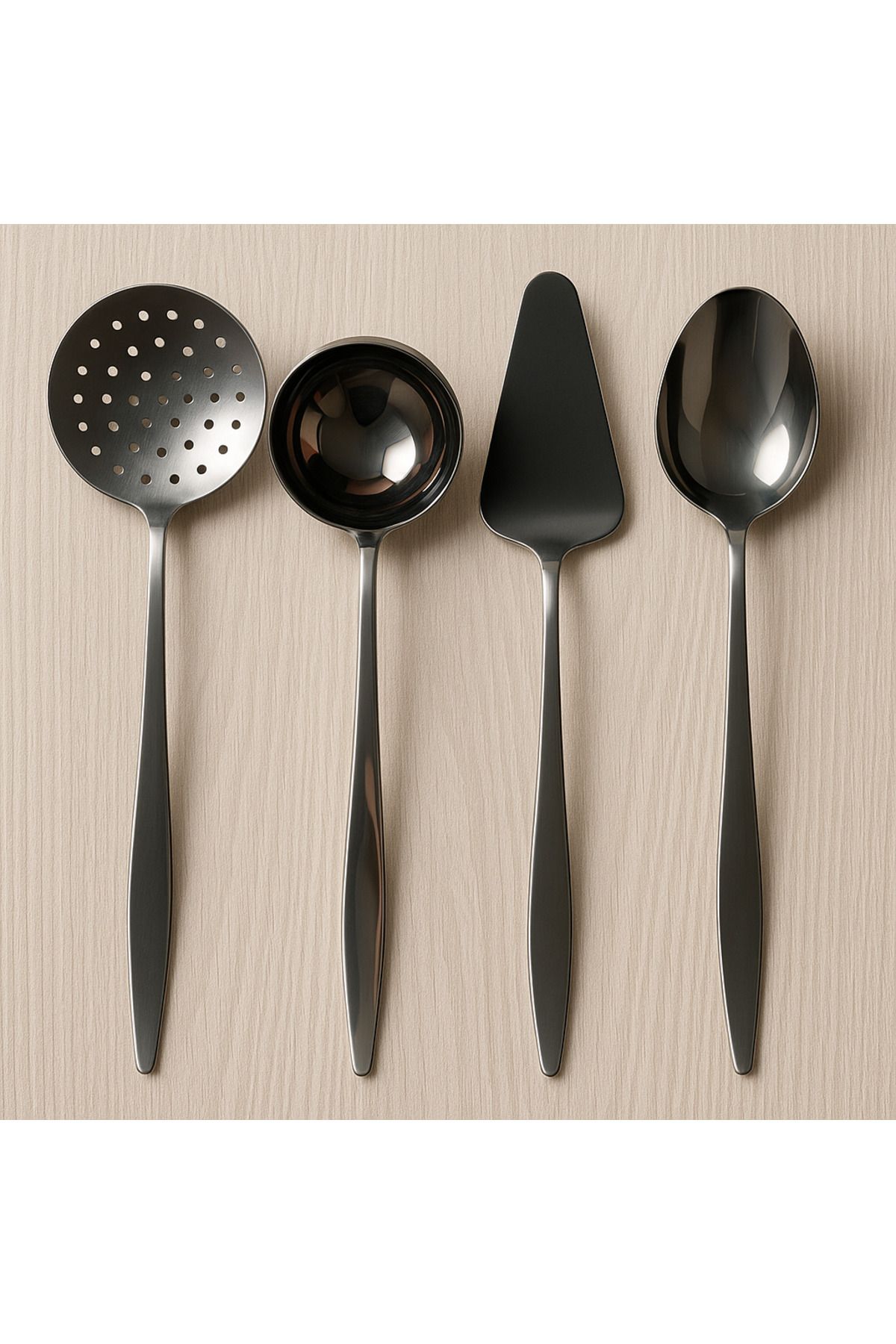 Fodi Fodis mutfak 304 Çelik kepçe seti 32cm
