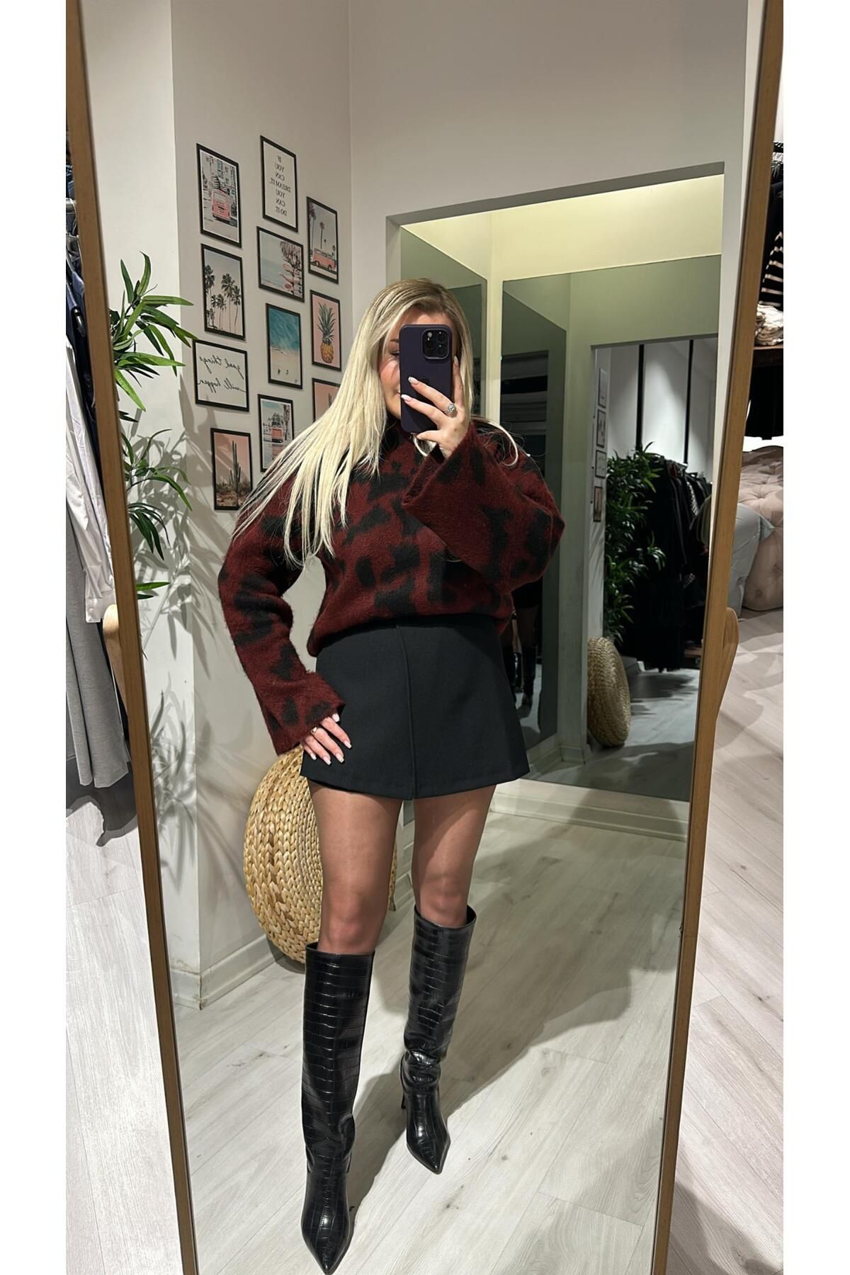 Acar Boutique Zarf Detay Kumaş Şort Etek