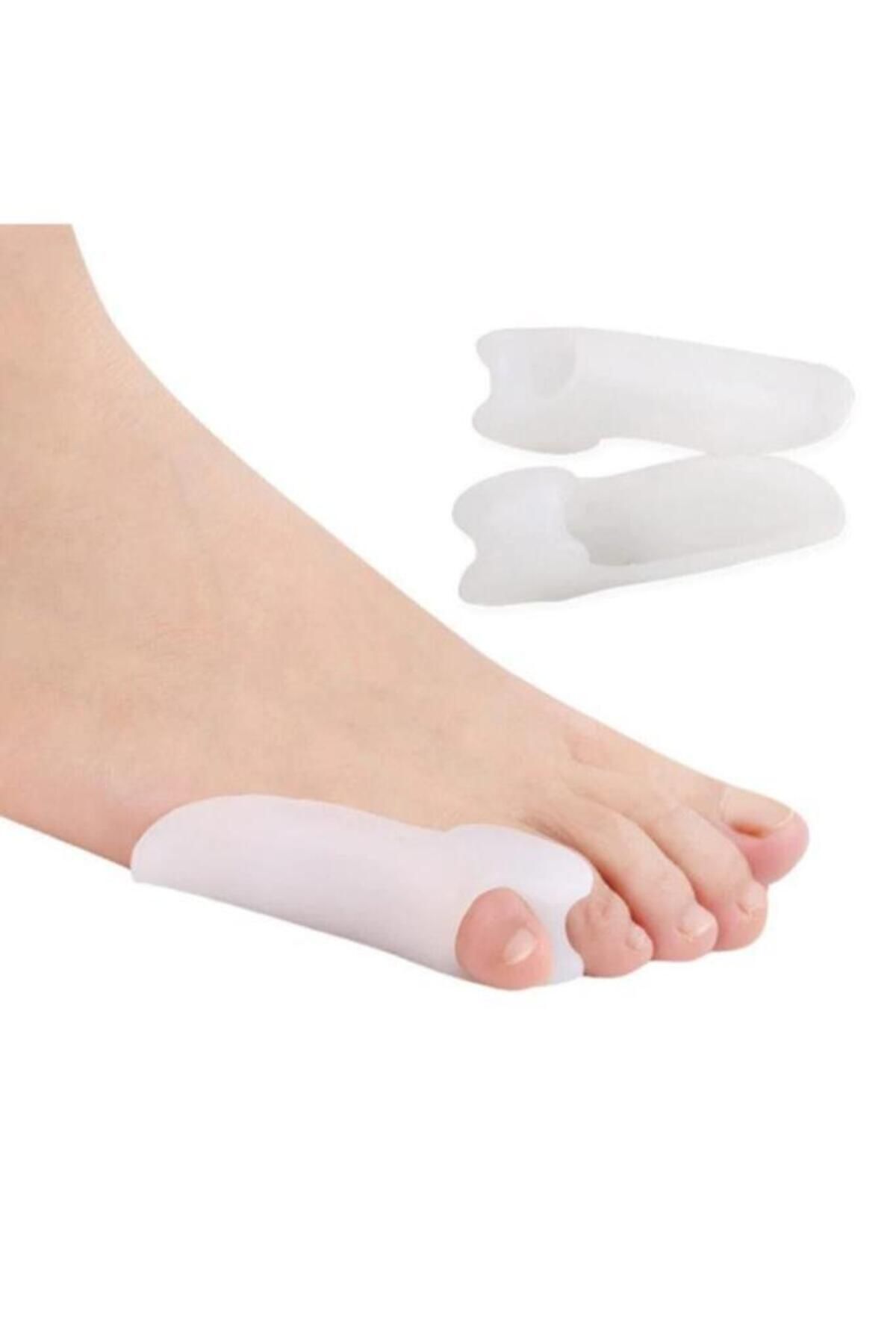 Pisicik Silikon Bunyon Serçe Parmak Kemık Koruyucu Makaralı 1 Çift
