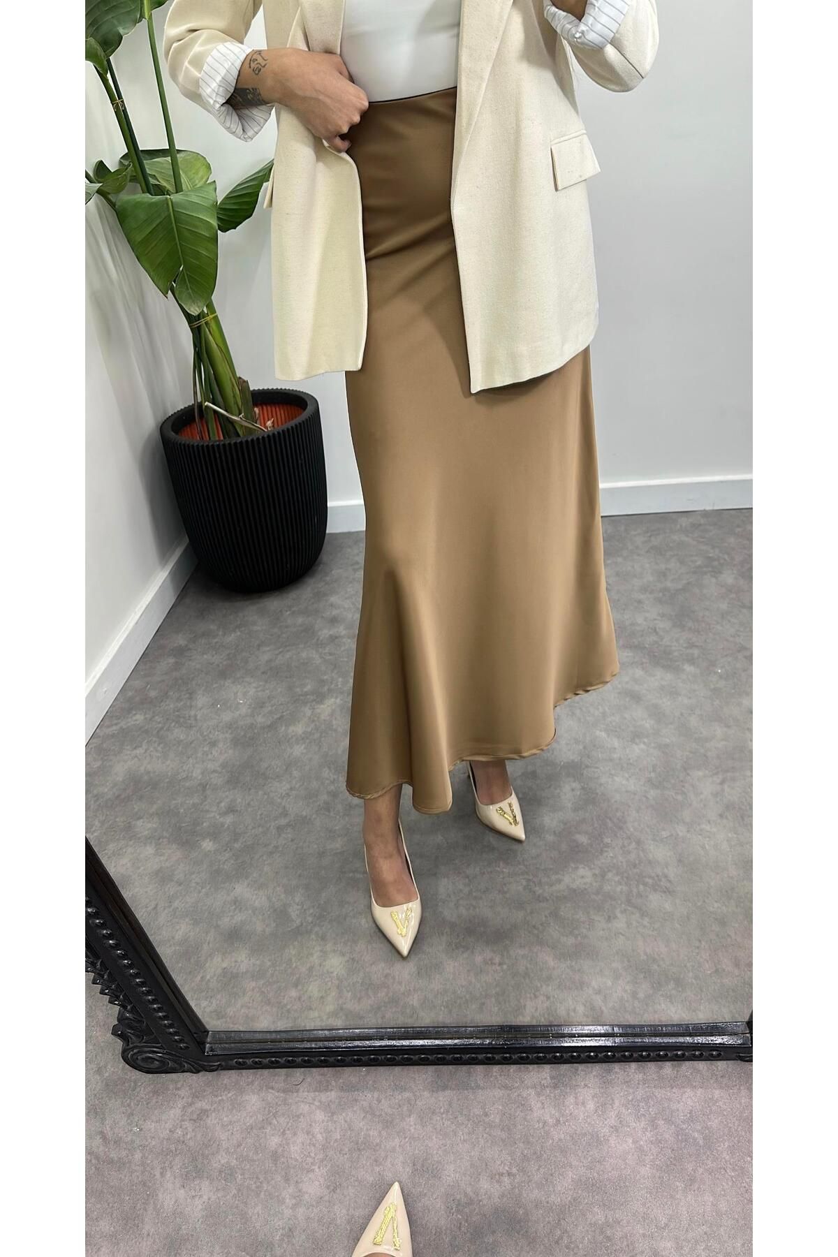 Acar Boutique Midi Boy Saten Etek