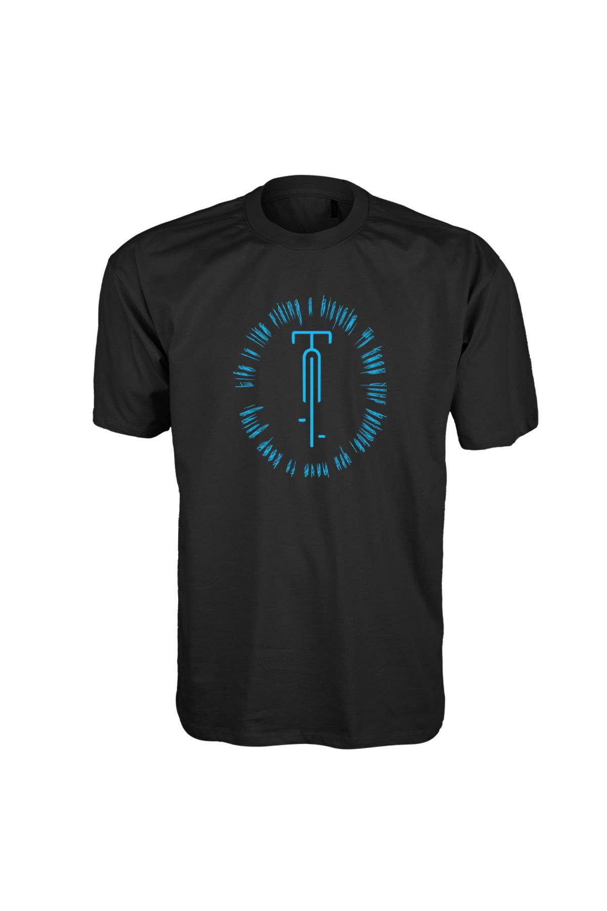 WS DESIGN Bisiklet Serisi T-shirt - Baskılı Tasarım Tişört