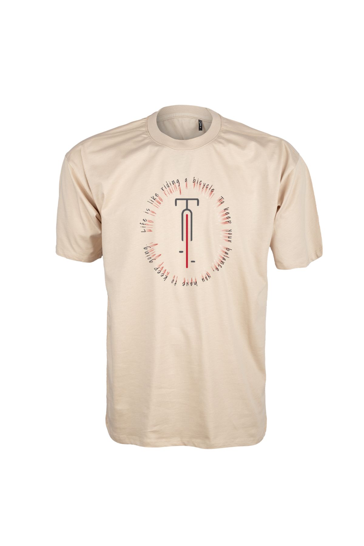 WS DESIGN Bisiklet Serisi T-shirt - Baskılı Tasarım Tişört