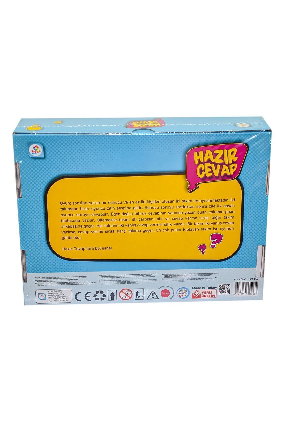 melfxxl eticaret LC7506 Hazır Cevap - Laço Kids - Utku Oyuncak