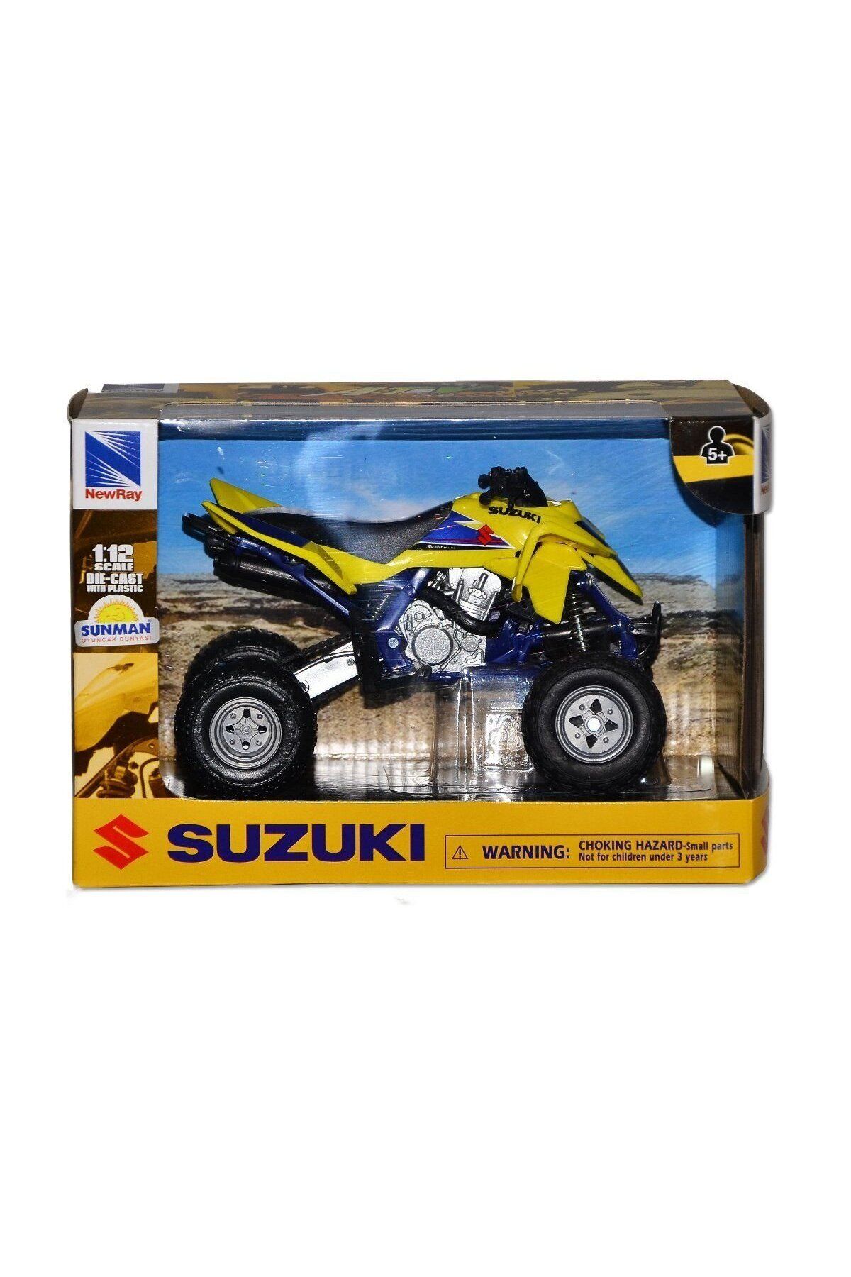 melfxxl eticaret 43393 1:12 Suzuki Quadracer R450 Motor
