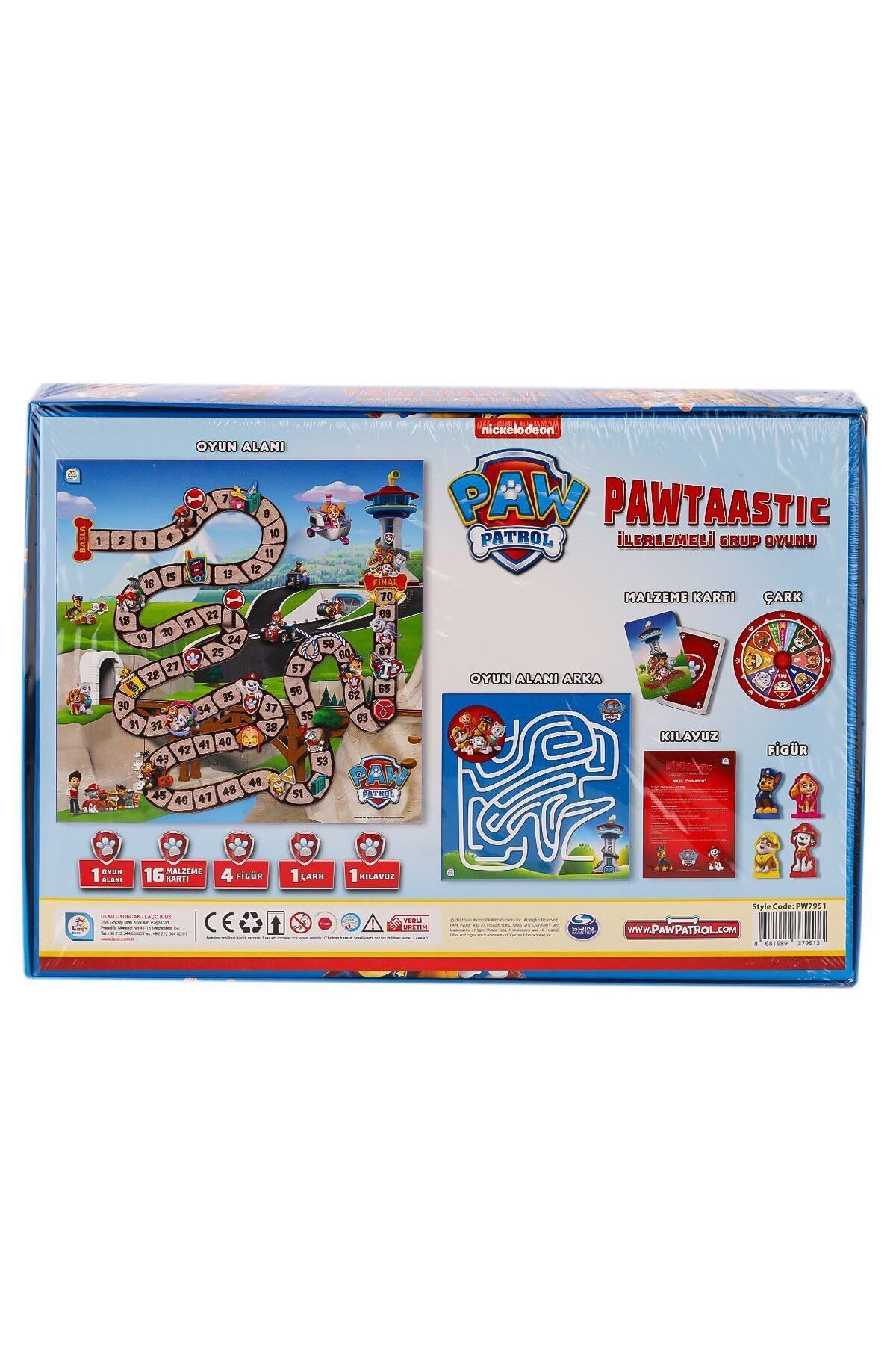 melfxxl eticaret PW7951 Pawtastic İlerlemeli Grup Oyunu