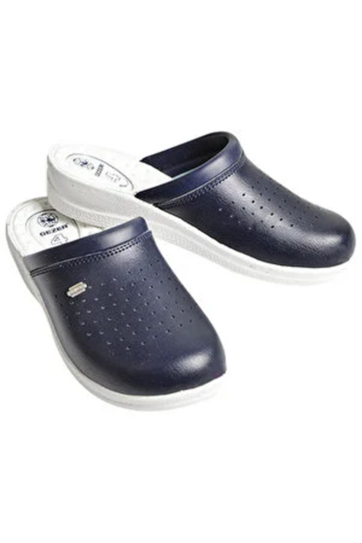 PRATİK SHOP Unisex Beyaz Ortopedik 4 Nokta Sabo Terlik Aşçı Hemşire Hastane Doktor Terliği