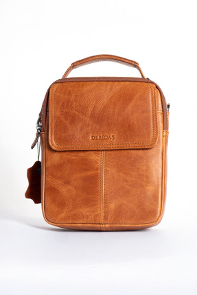 Deridaş Hakiki Deri Omuz El Çantası