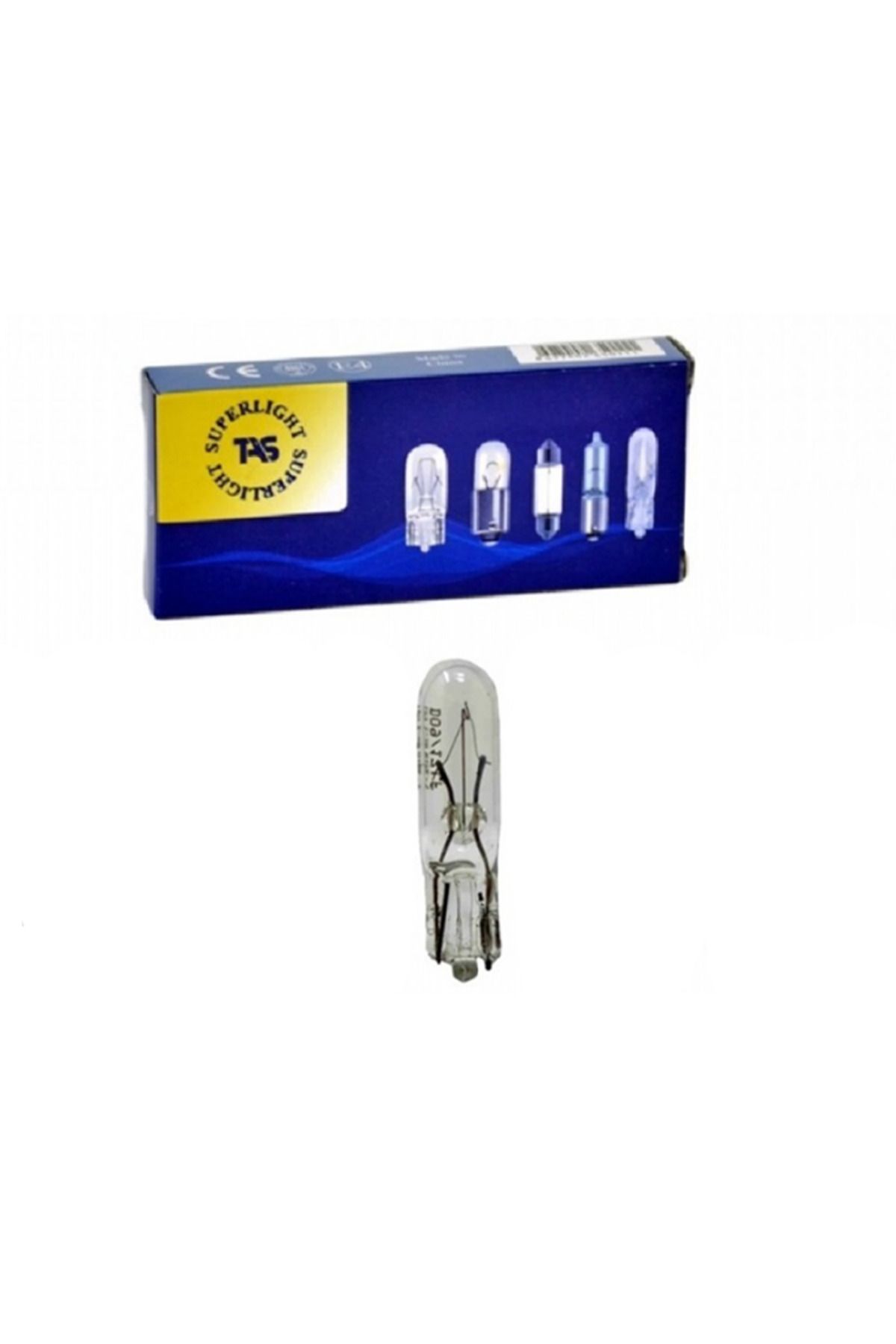 superlighter Park Ampulü Dipsiz Mini T5 12V 1,2W Beyaz