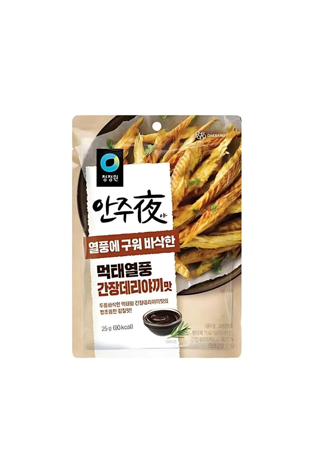 Cheongjeongwon Soy Sauce Teriyaki Flavor Dried Fish 25g