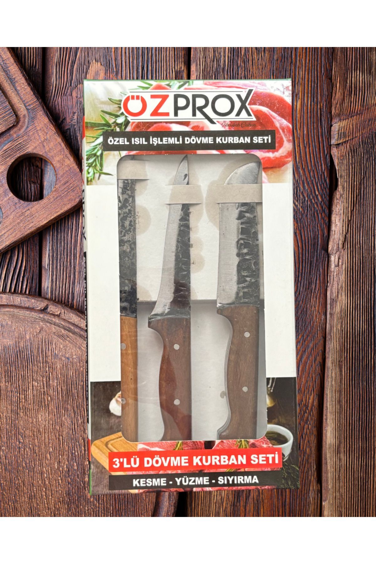 Özprox Özprox El Dövmesi Bıçak Seti