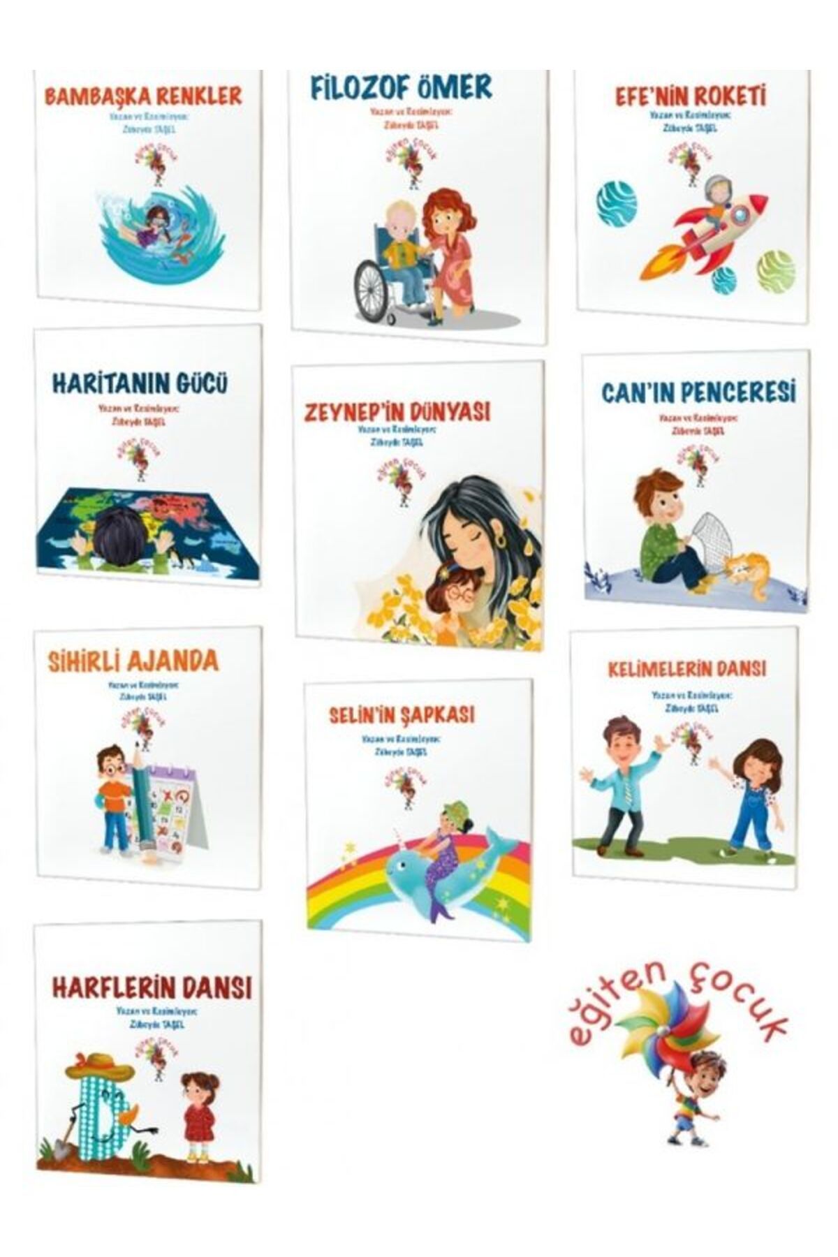 Eğiten Kitap ÖZEL GEREKSİNİMLİ ÇOCUKLAR İÇİN HİKAYELER SET ( 10 Kitap) - Zübeyde TAŞEL