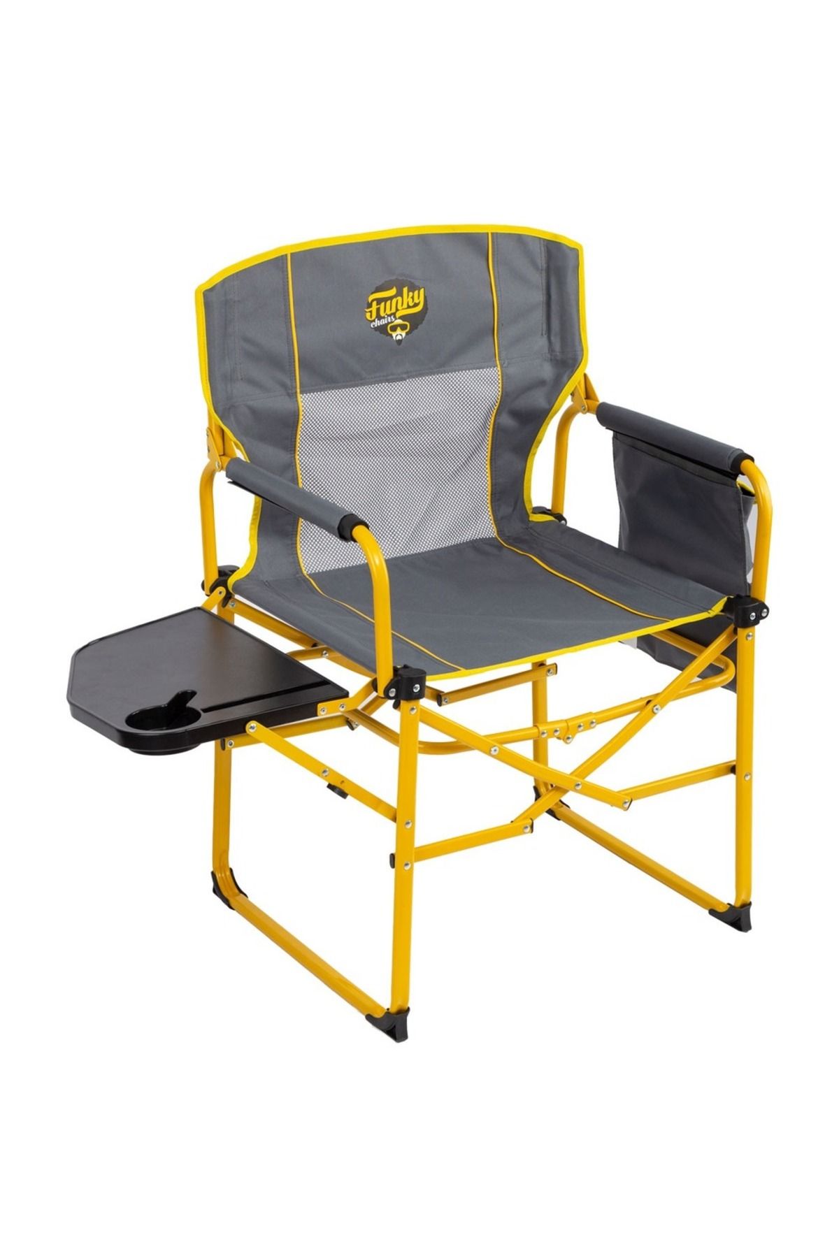 Funky Chairs Extra Katlanabilir XL Kamp Koltuğu – Sarı