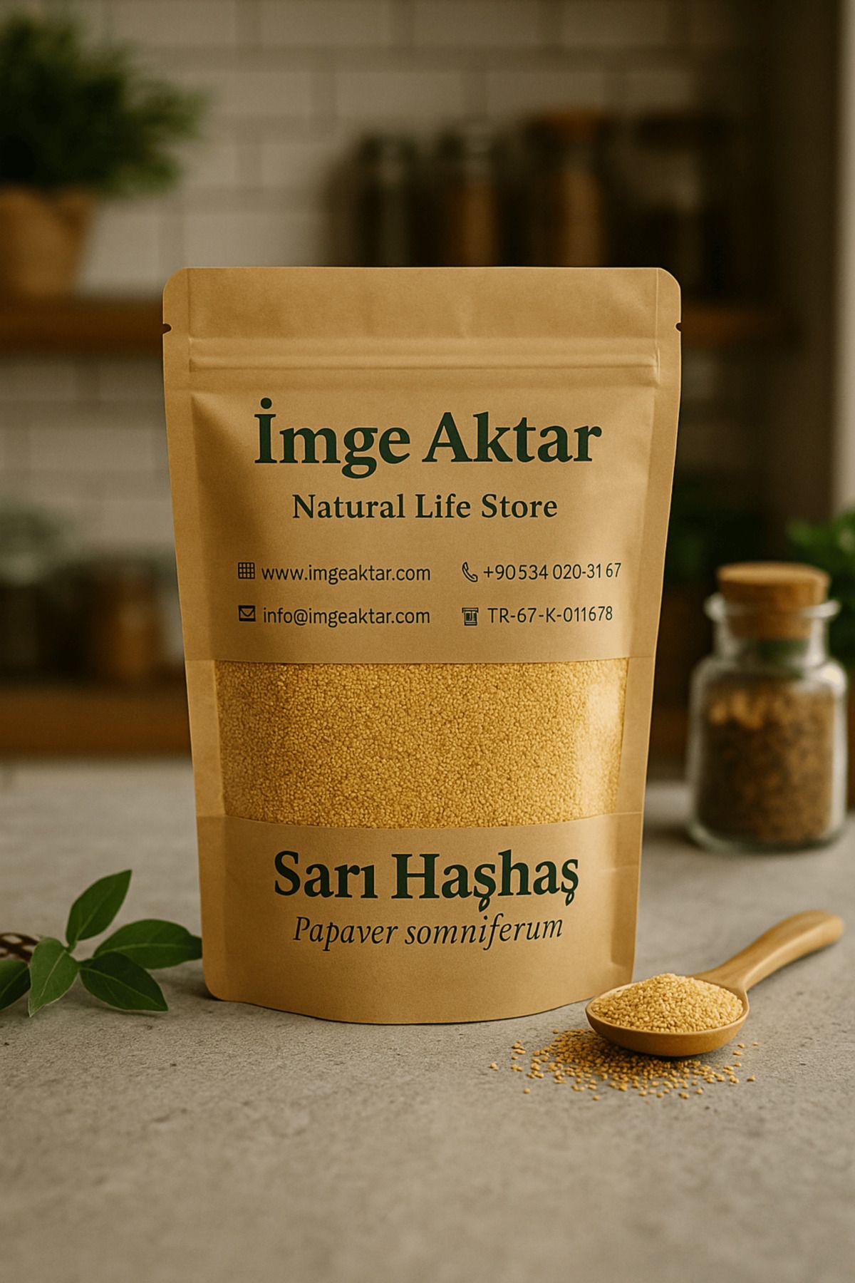 İmge Aktar Sarı Haşhaş 100g