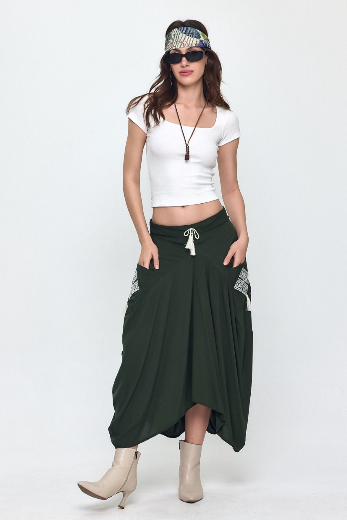 Eceyaman moda Kadın Desenli Etek