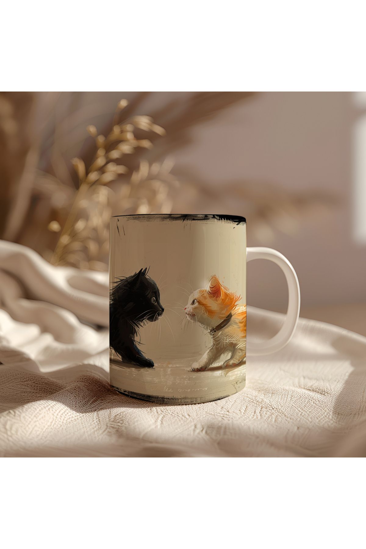 waspandhornet Kedi Dostluğu Kupa