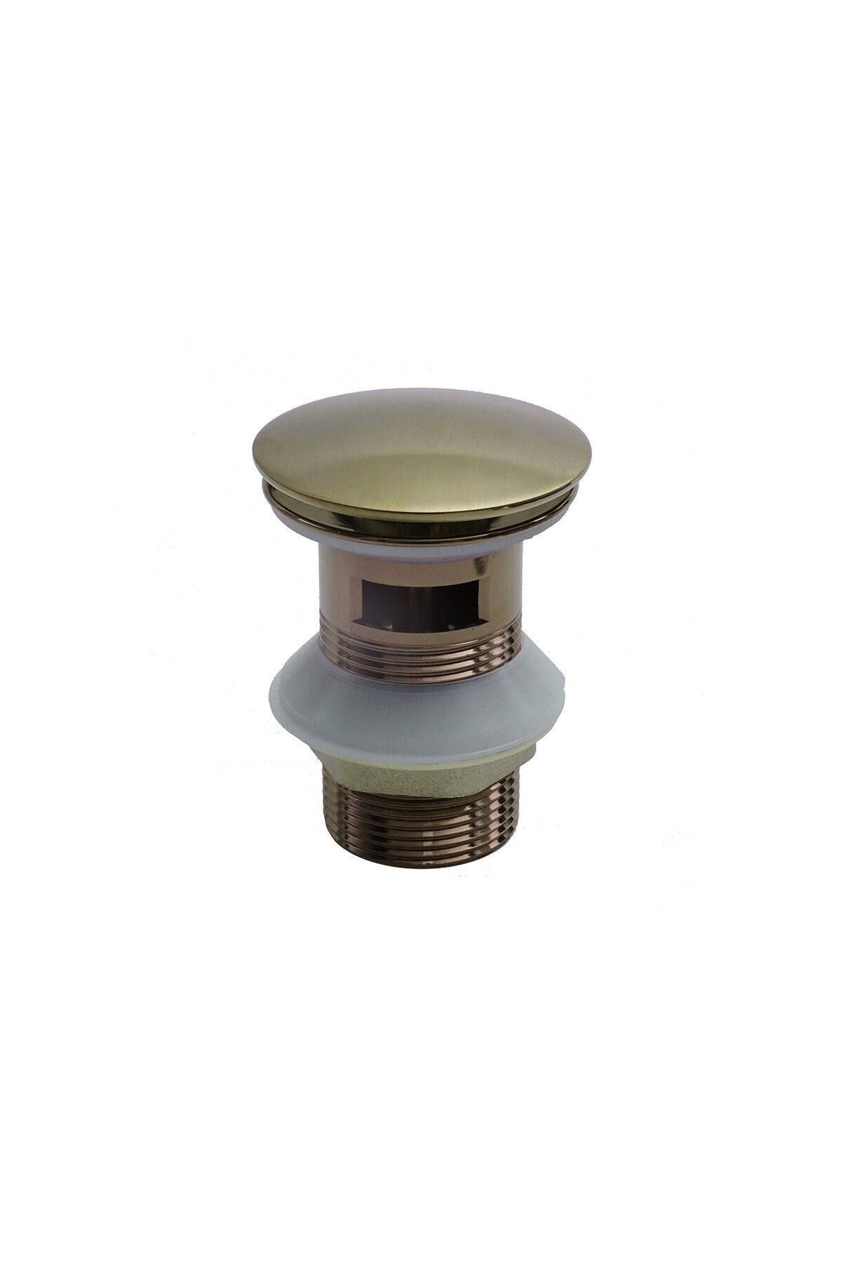 Fontana DR-02M Mat Gold Sifon Üst Takımı (Tahliye Delikli)