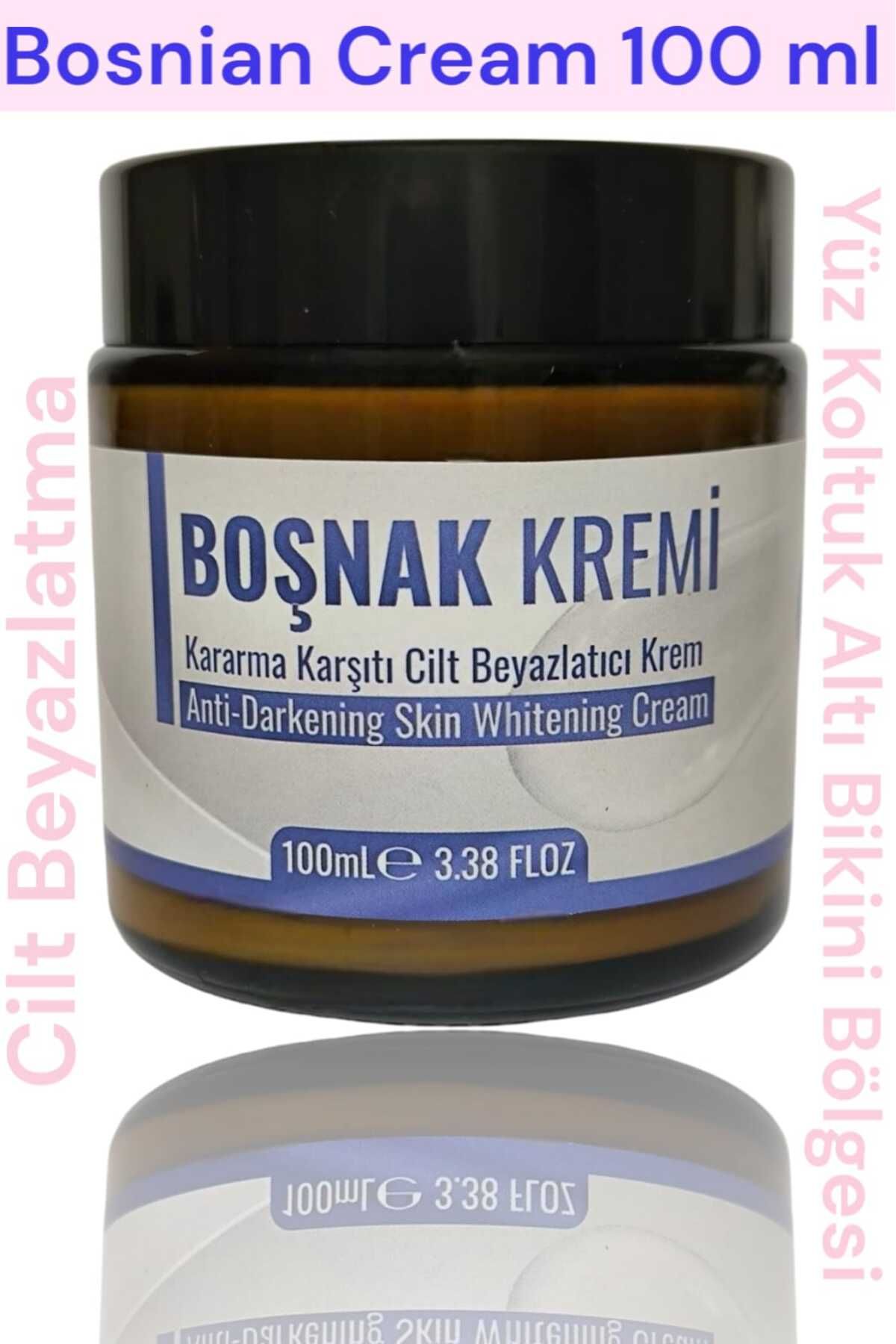 ULFİSU COSMETİCO Boşnak Cilt Beyazlatıcı Leke Kremi - Bosnian Cream 100ml