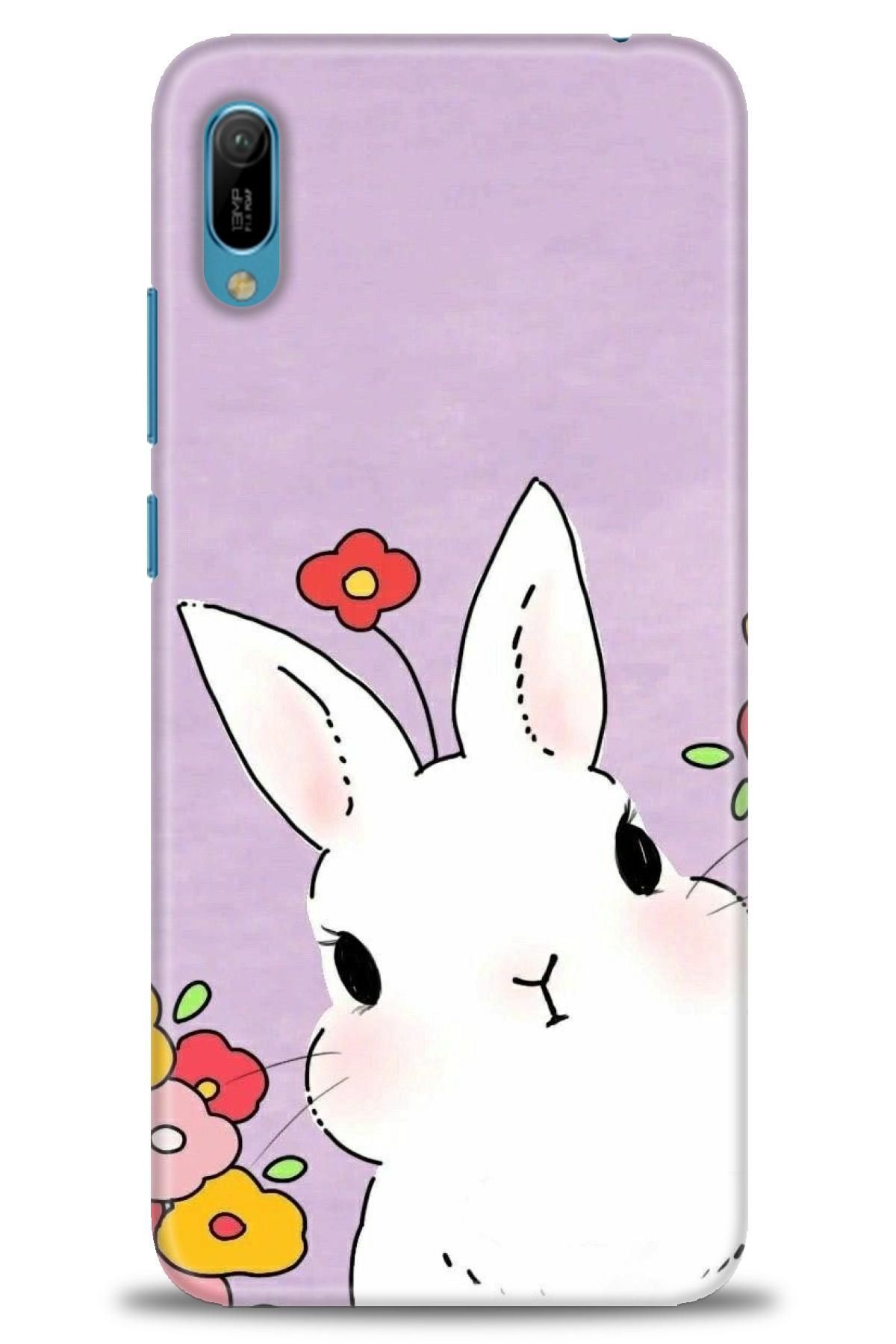 CooperTech Huawei Y6 2019 İle Uyumlu HD Baskılı Silikon Kılıf - 392