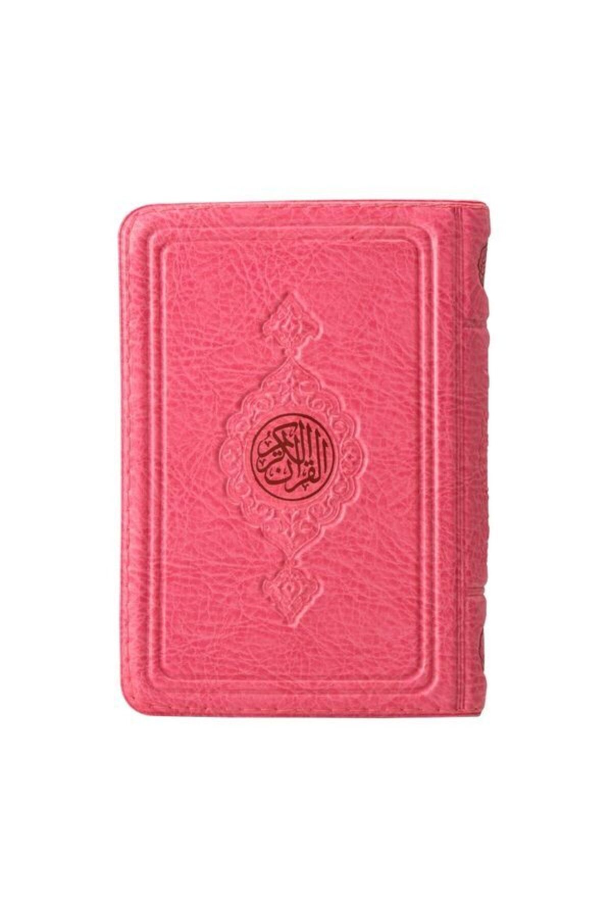 Destek Yayınları Cep Boy Kur'an-ı Kerim (Pembe, Kılıflı, Mühürlü)