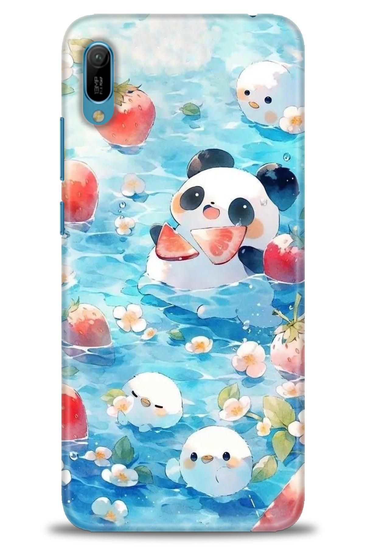 CooperTech Huawei Y6 2019 İle Uyumlu HD Baskılı Silikon Kılıf - 510