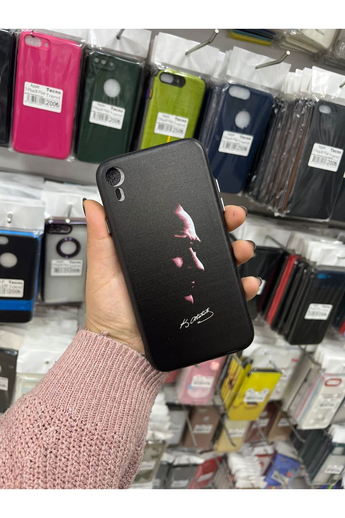 TECNOTREND Apple İPhone XR Desenli sert silikon kılıf