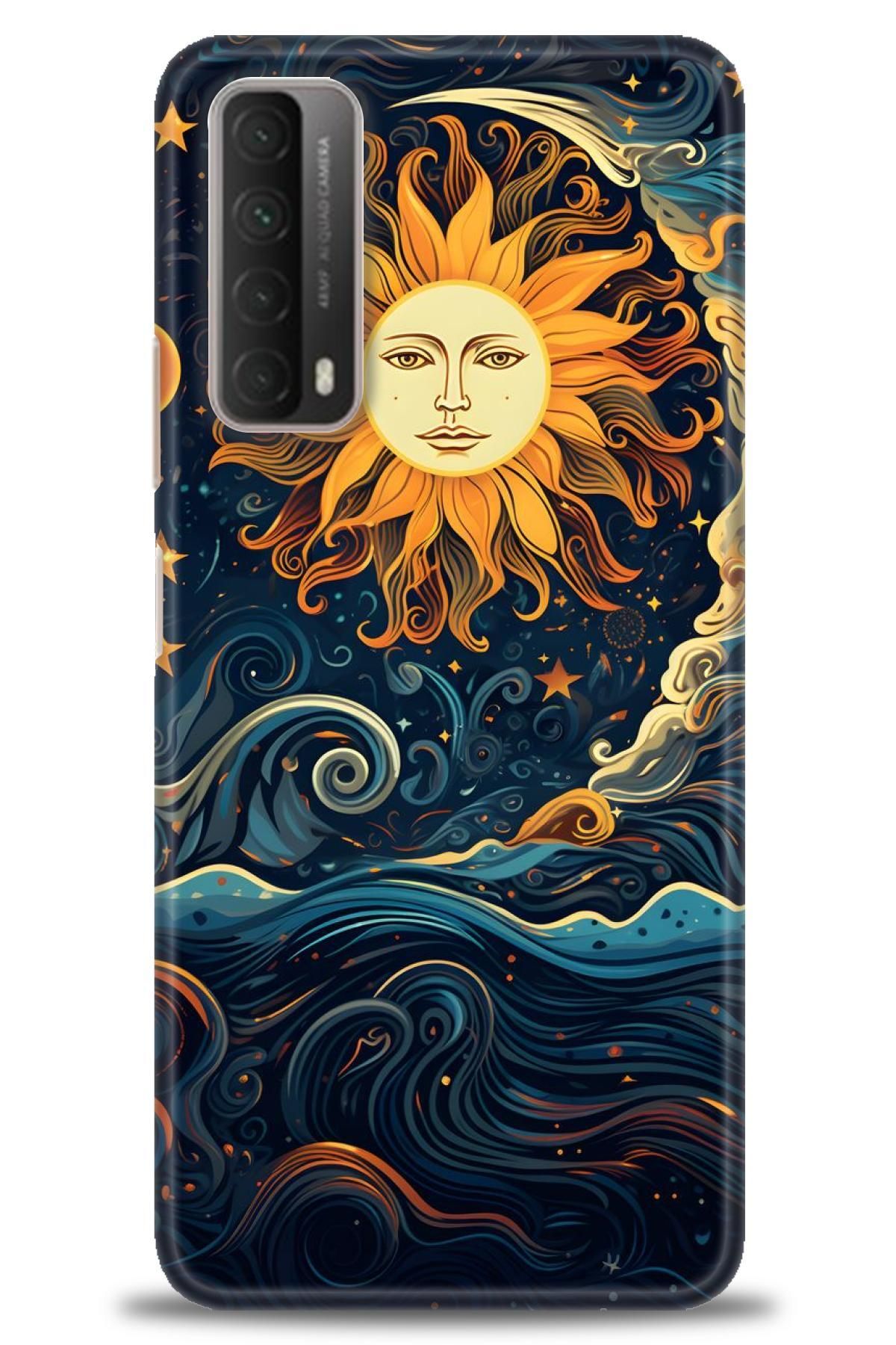 CooperTech Huawei P Smart 2021 İle Uyumlu HD Baskılı Silikon Kılıf - 498