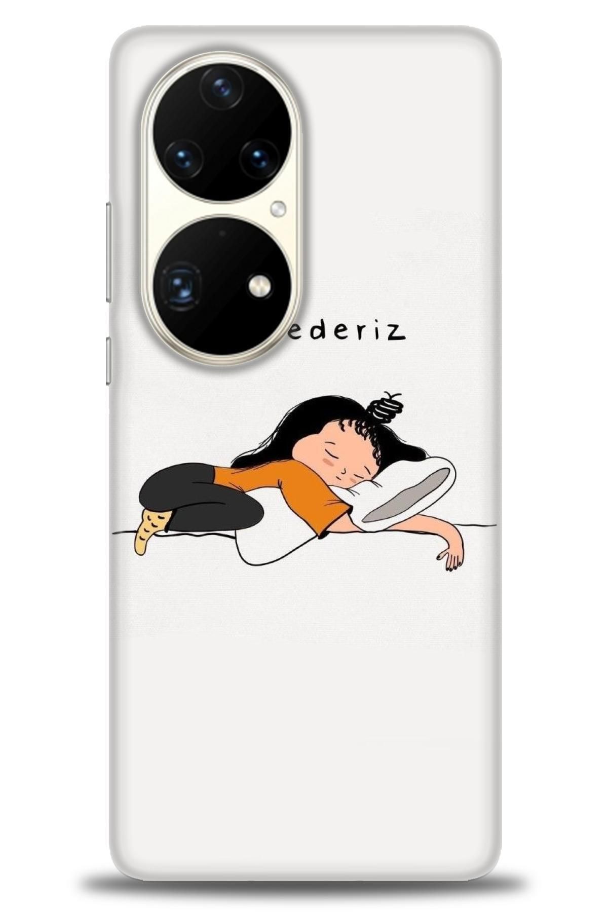 CooperTech Huawei P50 Pro İle Uyumlu HD Baskılı Silikon Kılıf - 1078