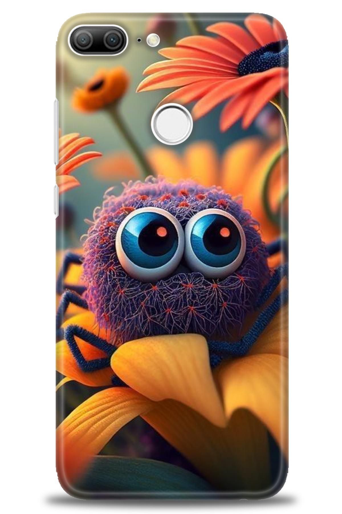 CooperTech Huawei Honor 9 Lite İle Uyumlu HD Baskılı Silikon Kılıf - 372