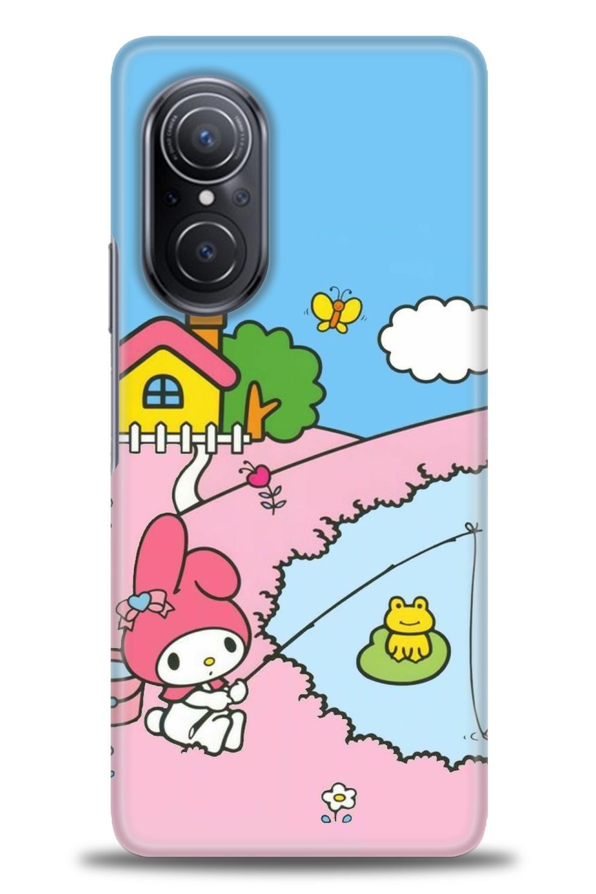 CooperTech Huawei Nova 9 Se İle Uyumlu HD Baskılı Silikon Kılıf - 873