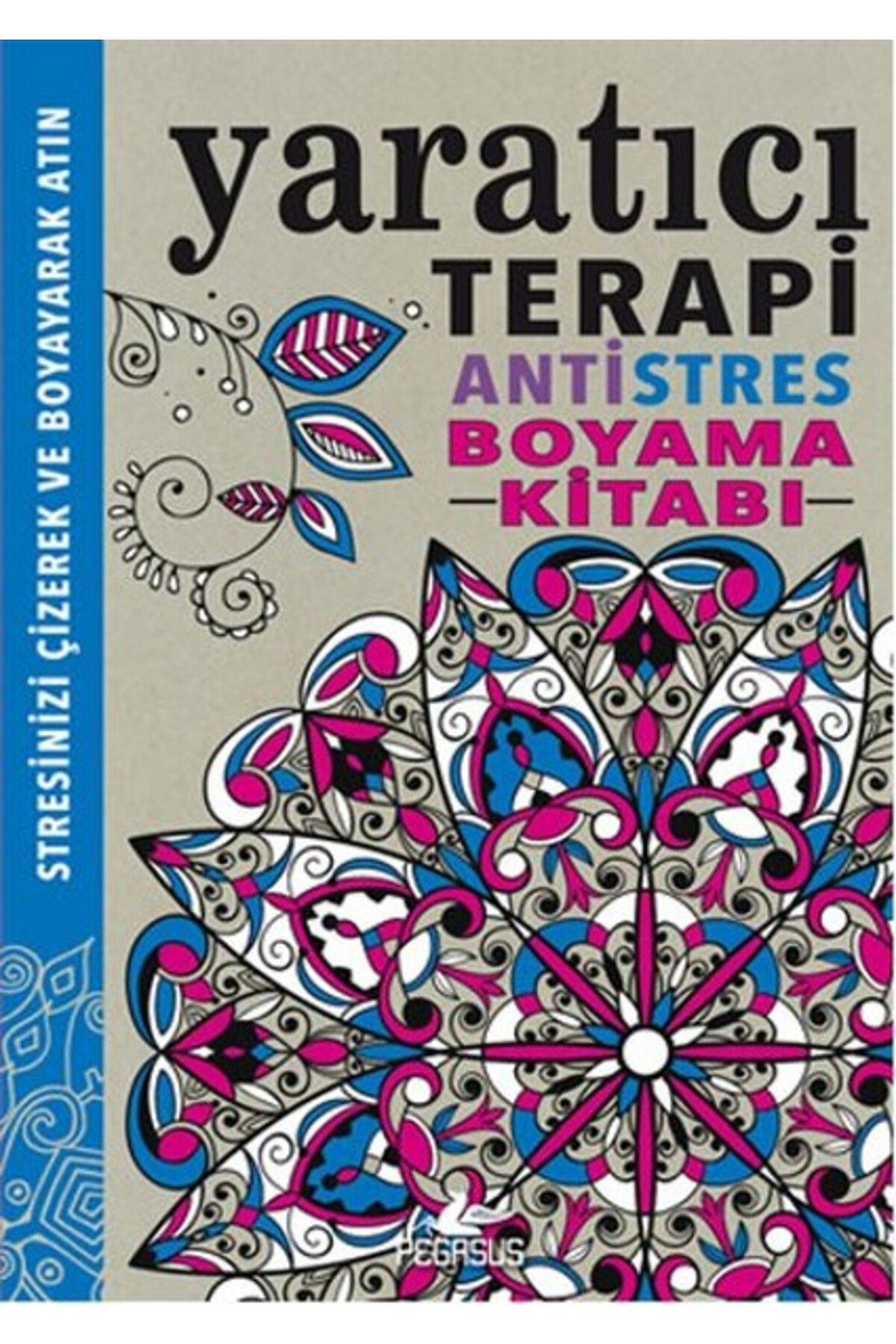 Destek Yayınları Yaratıcı Terapi / Antistres Boyama Kitabı