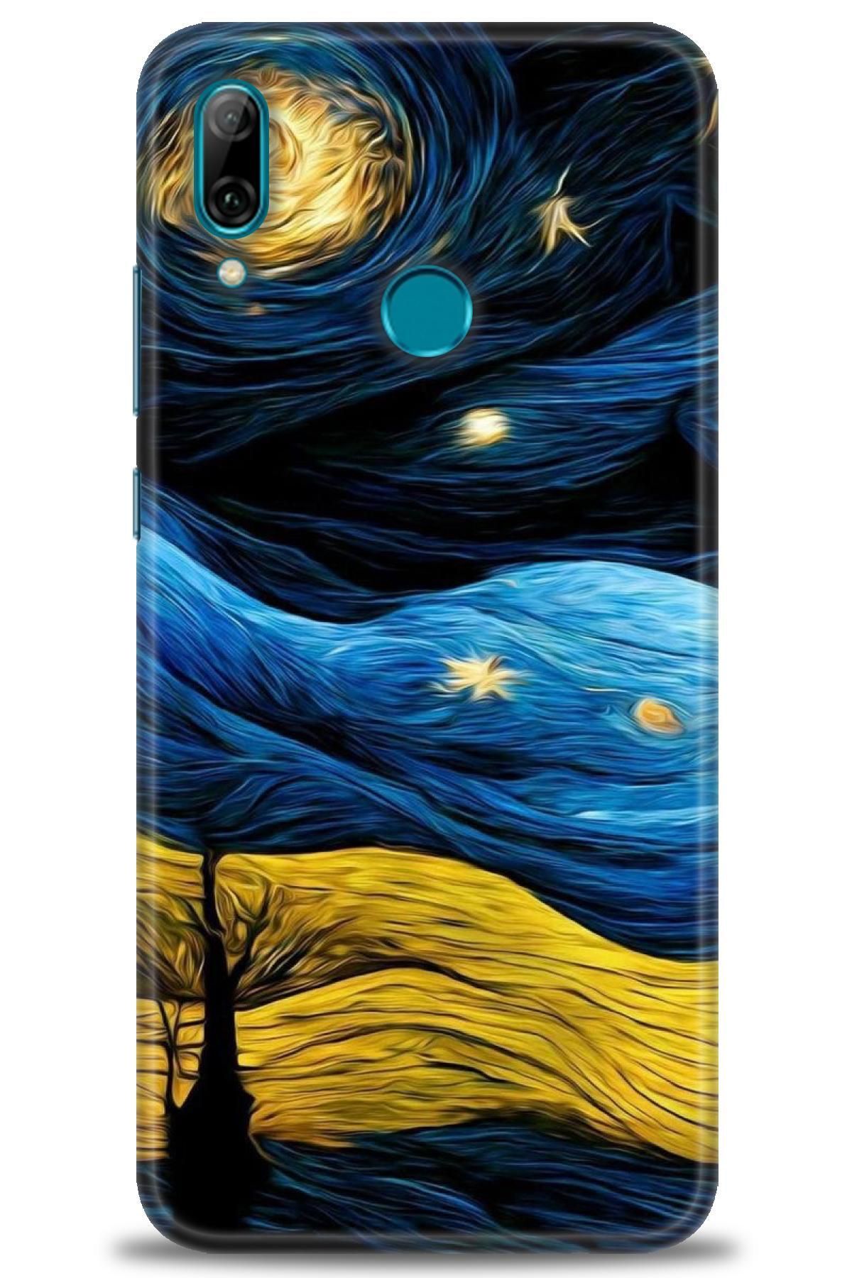 CooperTech Huawei P Smart Pro 2019 İle Uyumlu HD Baskılı Silikon Kılıf - 721