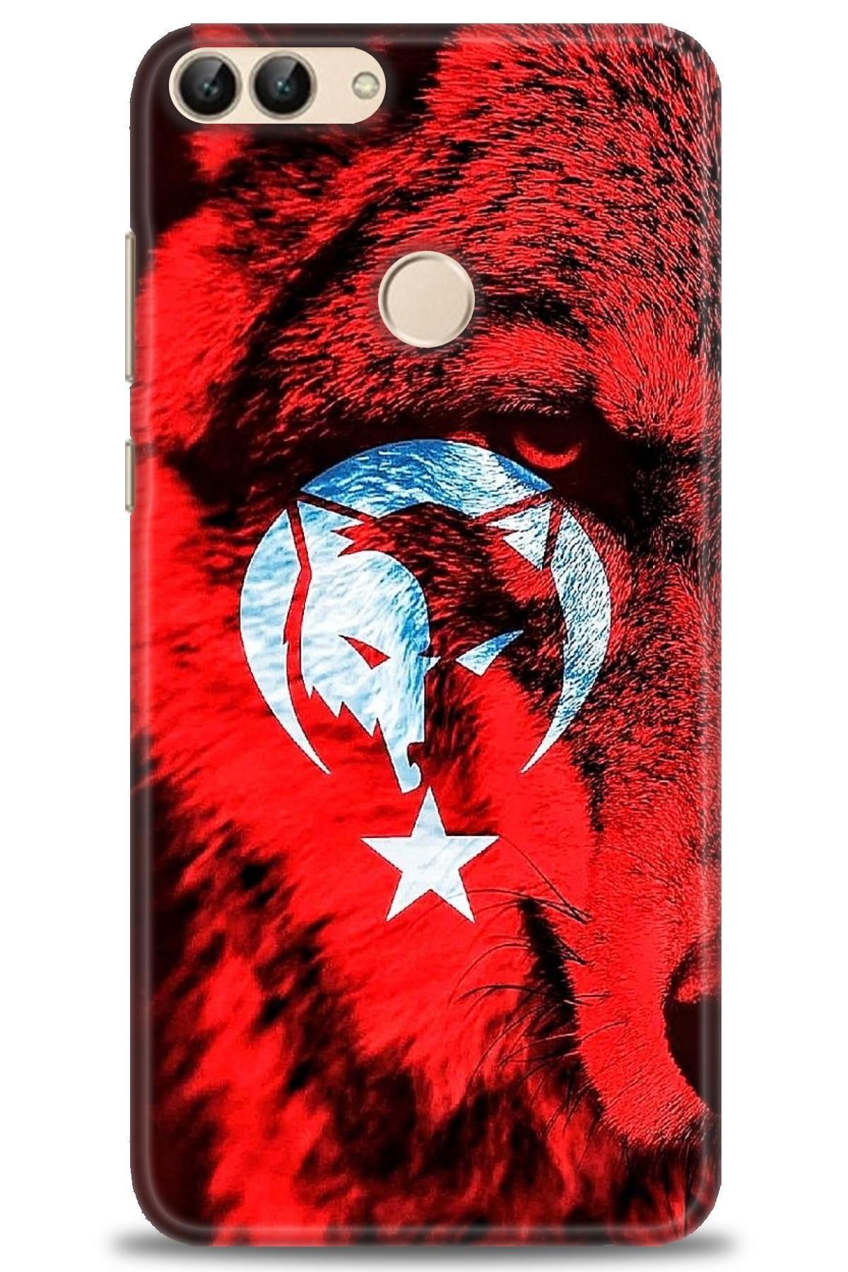 CooperTech Huawei P Smart İle Uyumlu HD Baskılı Silikon Kılıf - 464