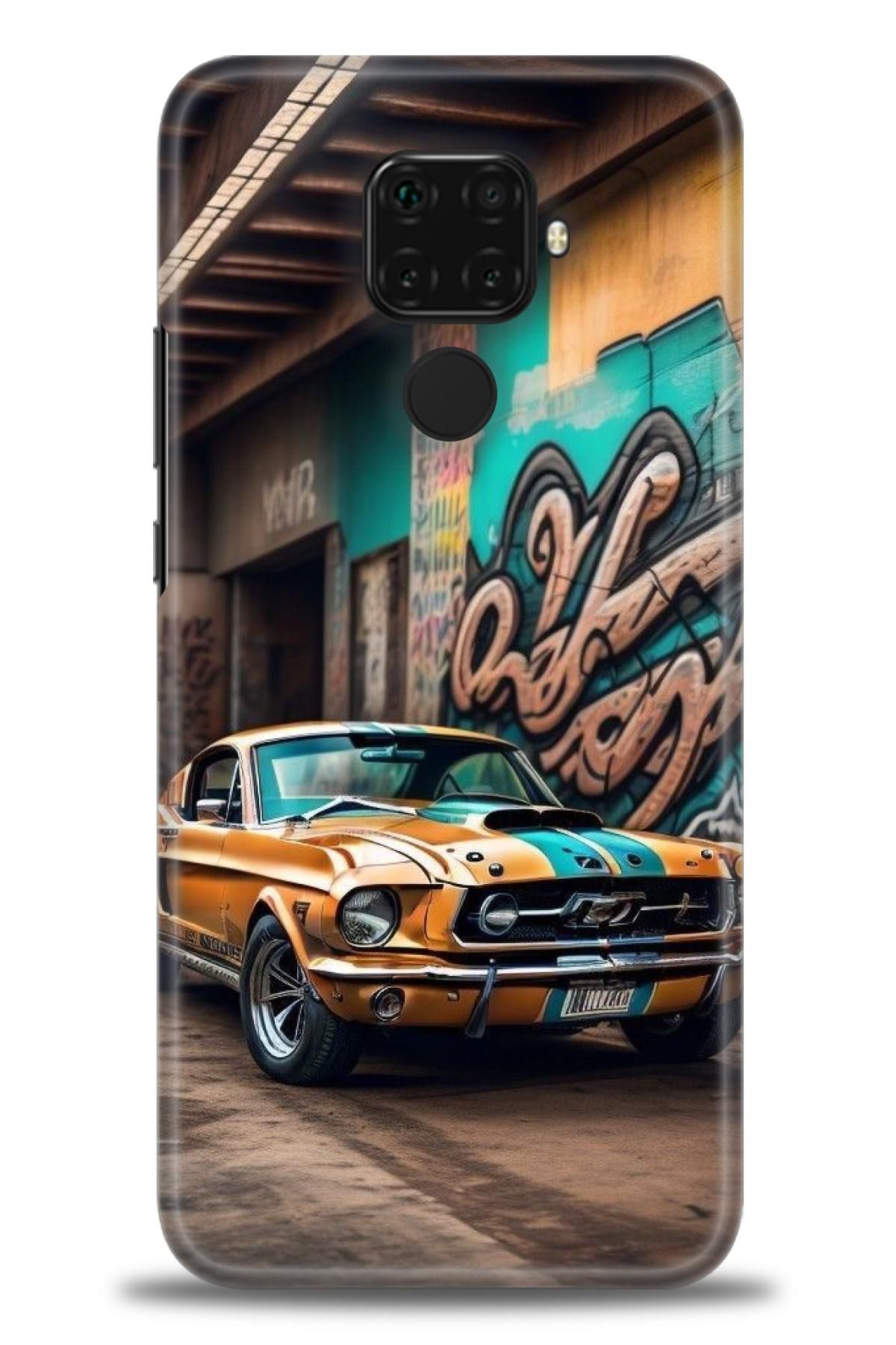 CooperTech Huawei Mate 30 Lite İle Uyumlu HD Baskılı Silikon Kılıf - 990