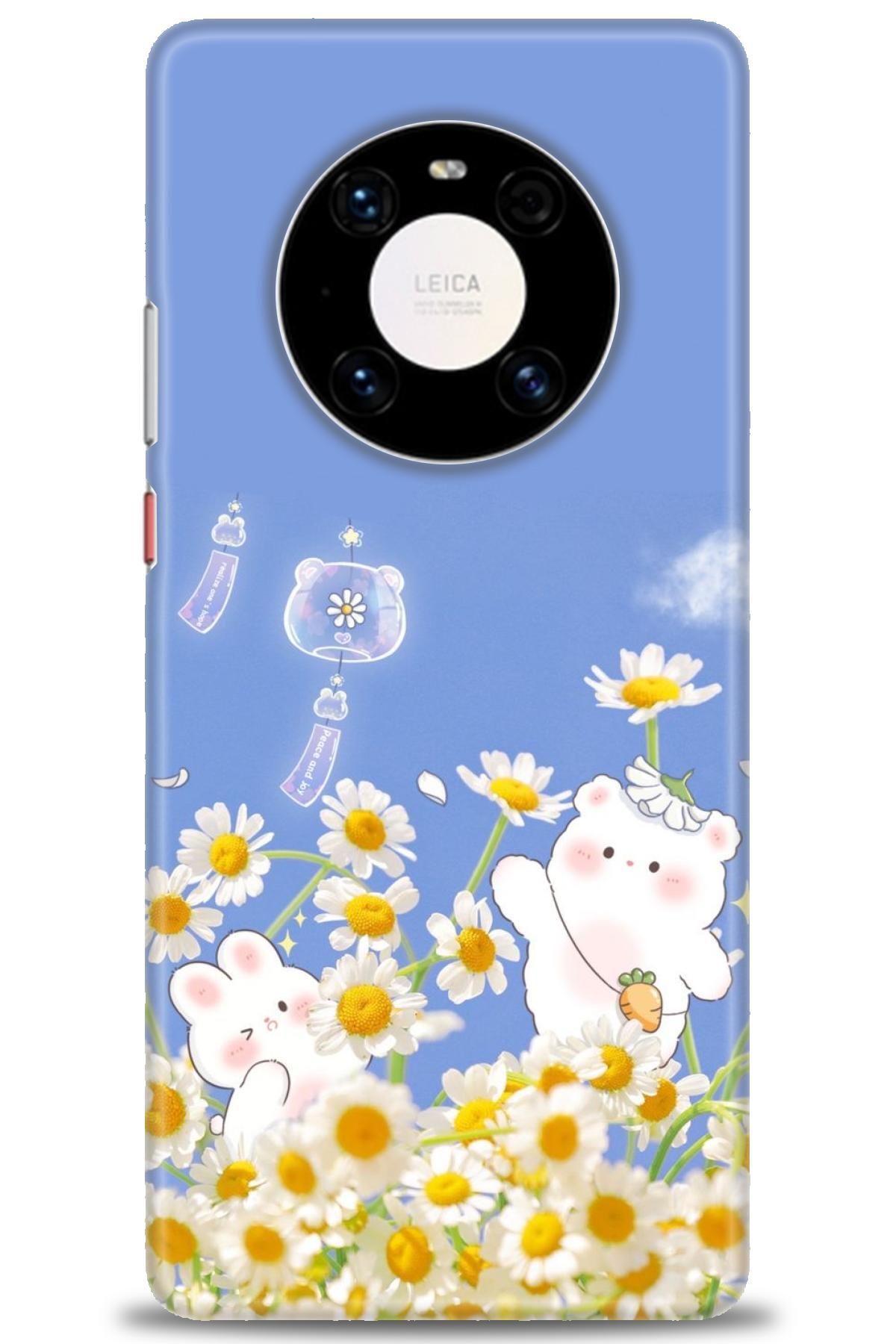 CooperTech Huawei Mate 40 Pro İle Uyumlu HD Baskılı Silikon Kılıf - 448