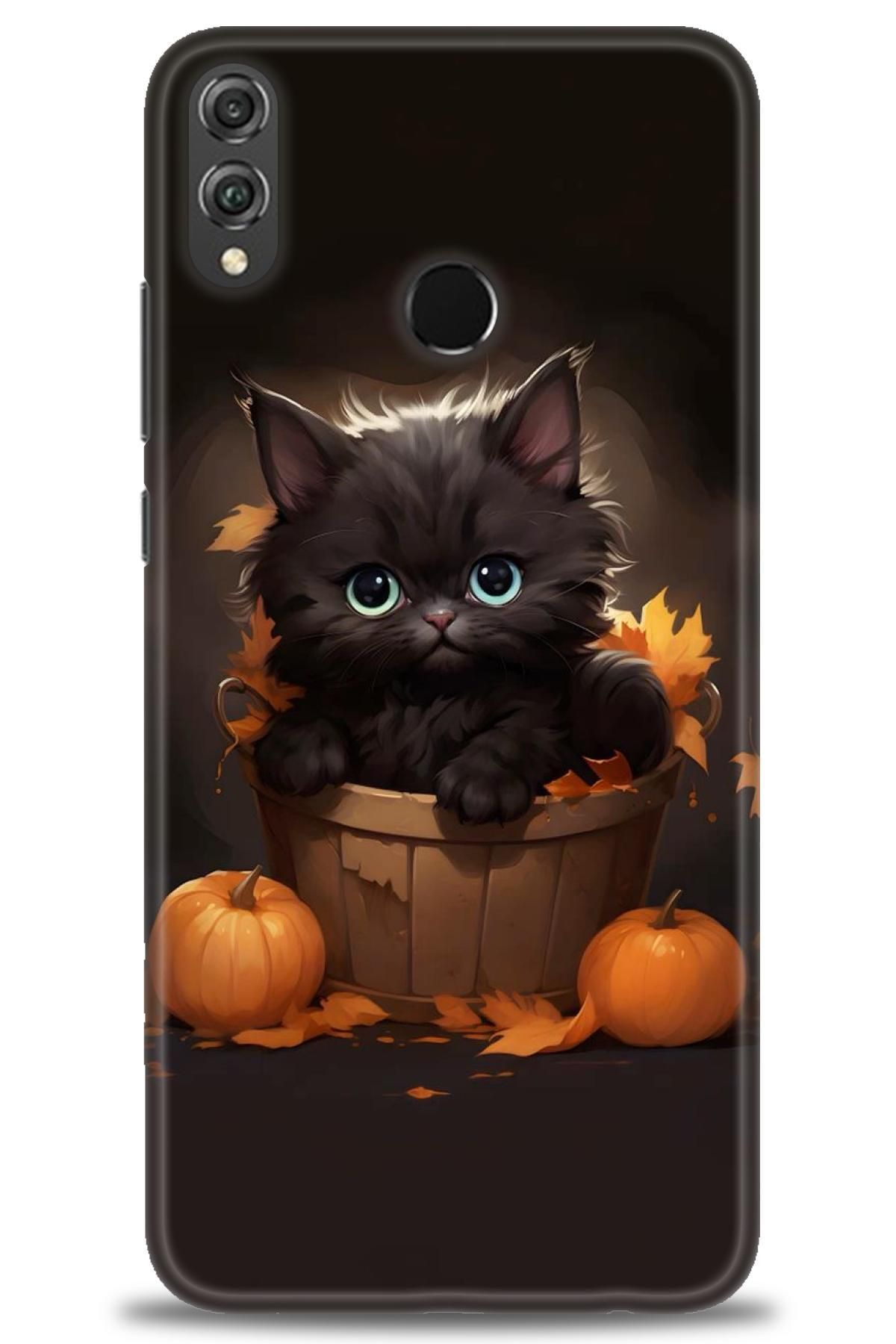 CooperTech Huawei Honor 8X İle Uyumlu HD Baskılı Silikon Kılıf - 727