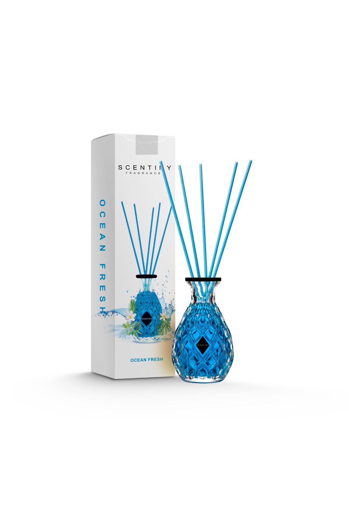 Scentiny Fragrances Ocean Fresh Çubuklu Oda Parfümü 110 ML