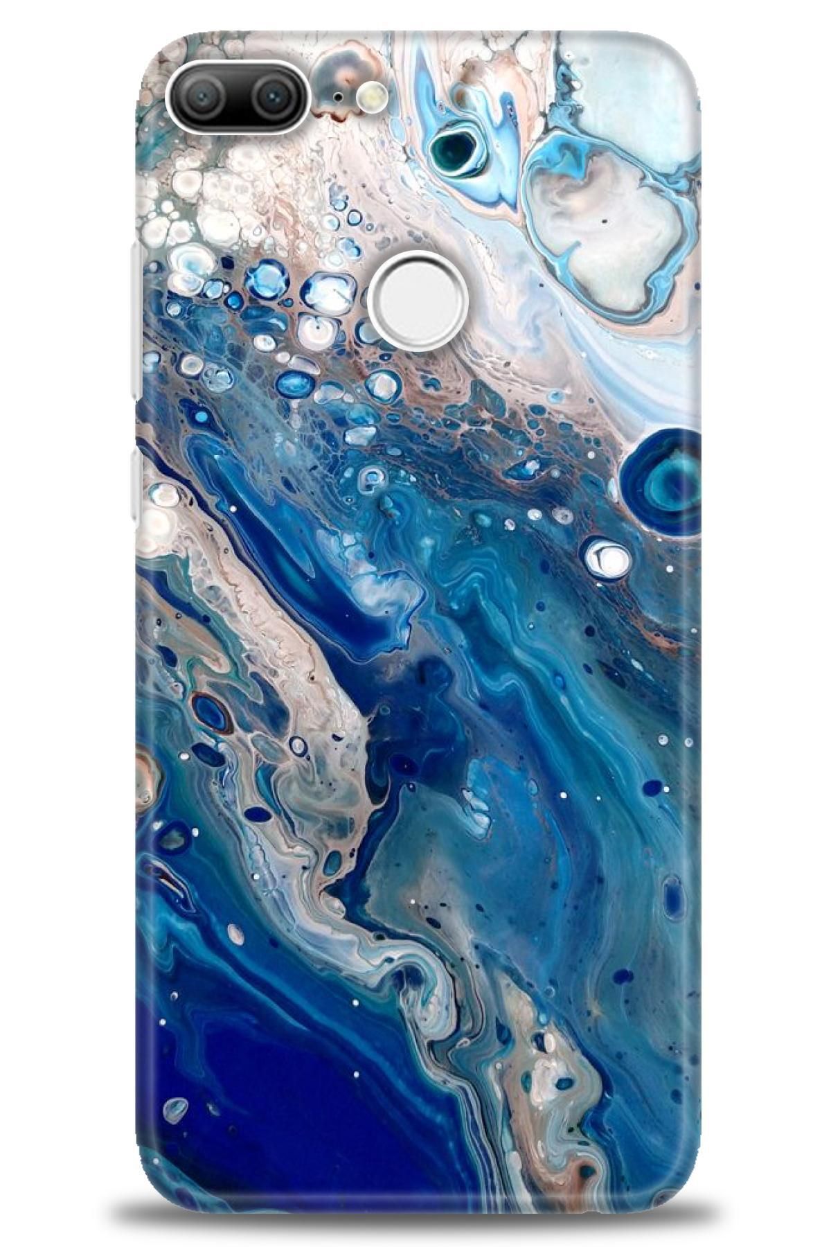 CooperTech Huawei Honor 9 Lite İle Uyumlu HD Baskılı Silikon Kılıf - 220