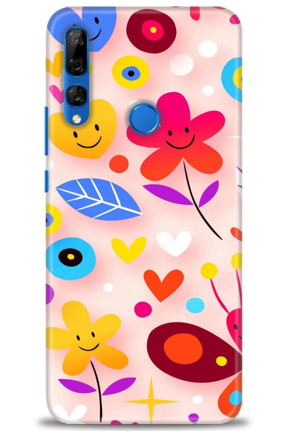 CooperTech Huawei Y9 Prime 2019 İle Uyumlu HD Baskılı Silikon Kılıf - 819