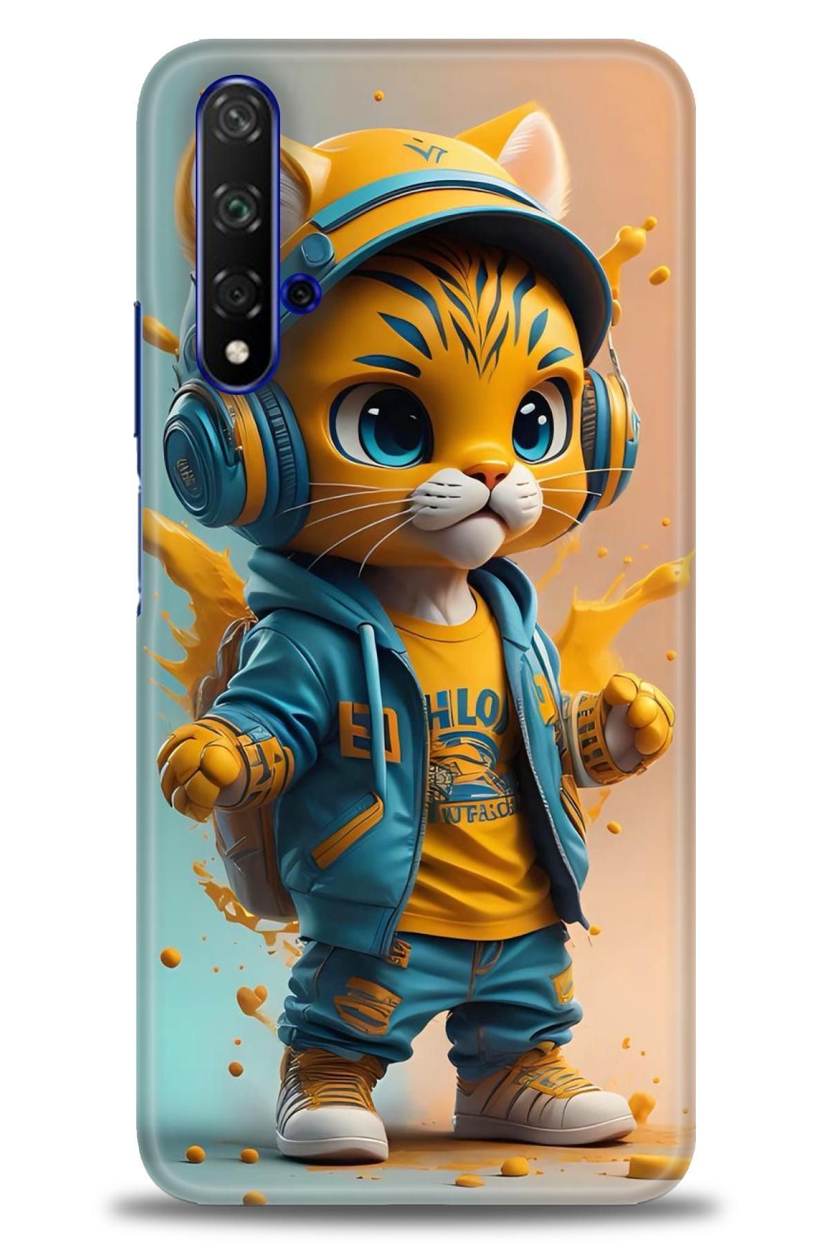 CooperTech Huawei Honor 20 İle Uyumlu HD Baskılı Silikon Kılıf - 565