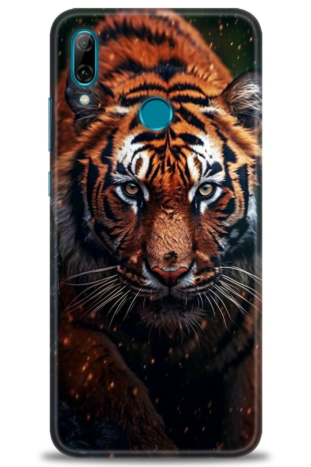 CooperTech Huawei P Smart Pro 2019 İle Uyumlu HD Baskılı Silikon Kılıf - 132