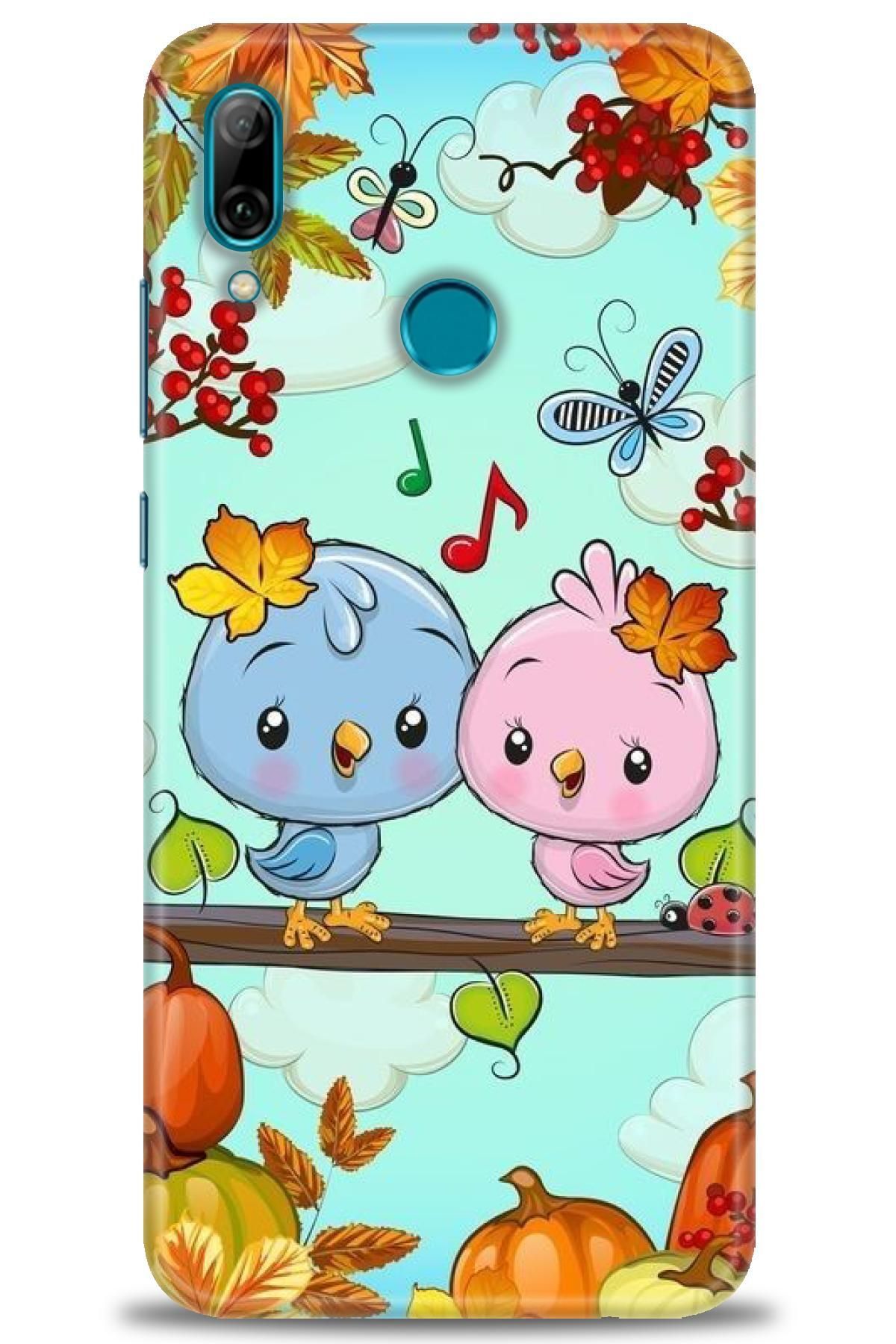 CooperTech Huawei P Smart Pro 2019 İle Uyumlu HD Baskılı Silikon Kılıf - 387