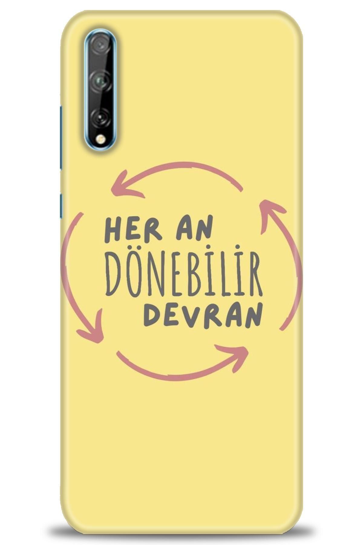 CooperTech Huawei Y8P İle Uyumlu HD Baskılı Silikon Kılıf - 1076