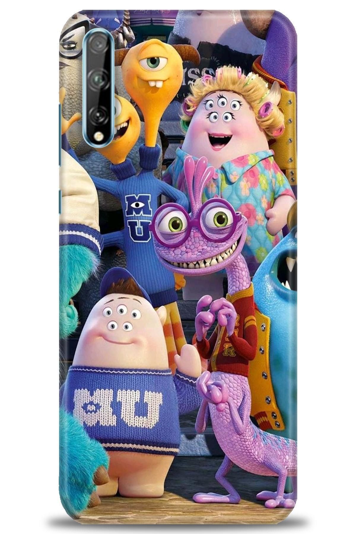 CooperTech Huawei P Smart S İle Uyumlu HD Baskılı Silikon Kılıf - 958