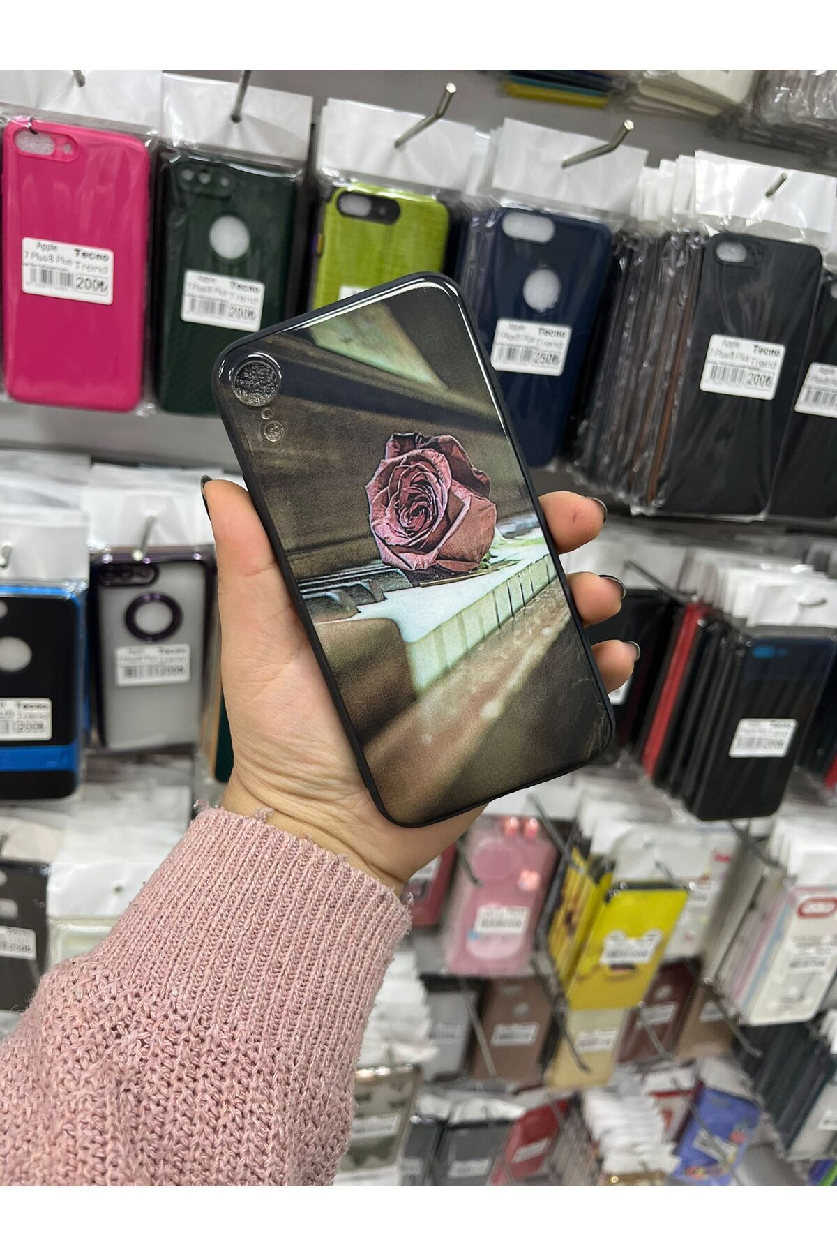 TECNOTREND Apple İPhone XR Desenli sert silikon kılıf