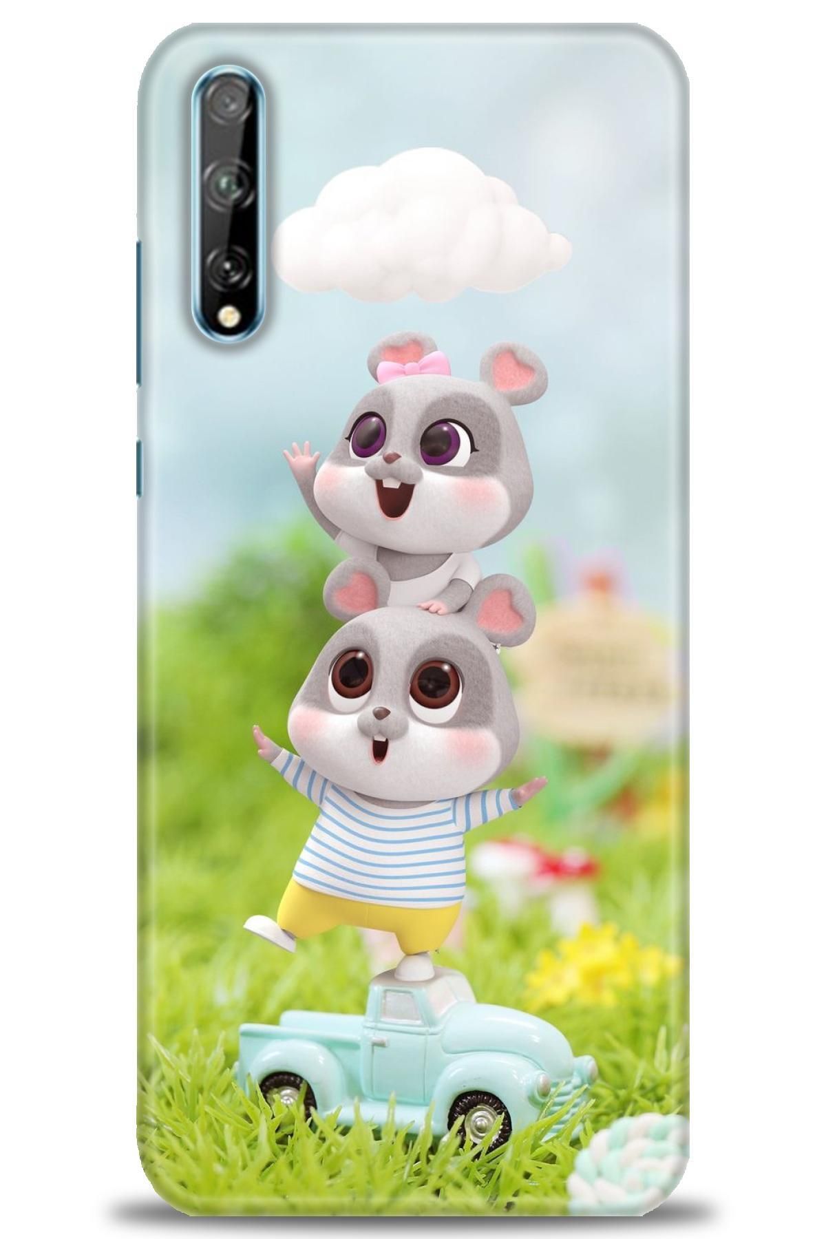 CooperTech Huawei P Smart S İle Uyumlu HD Baskılı Silikon Kılıf - 590